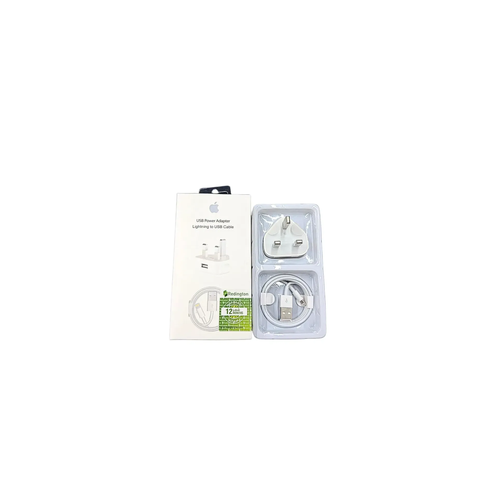 [56024] CHARGER+CABLE IPHONE LIGHTNING TO USB CABLE ORG (شاحنه+كيبل)