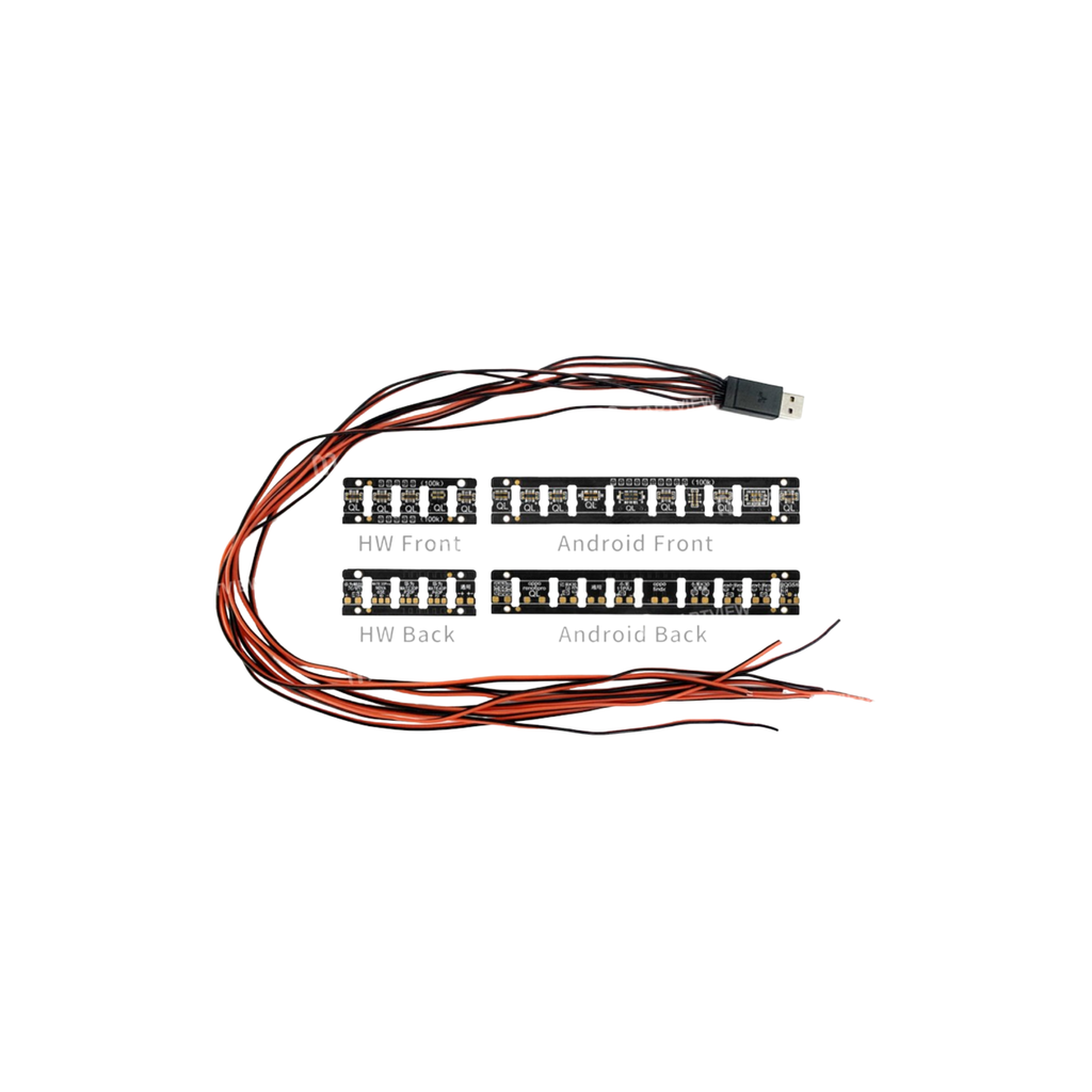 [53050526] CABLE POWER SUPPLY MAI 8IN1 FOR FOR ANDROID + HW (كيبل باور سبلاي)