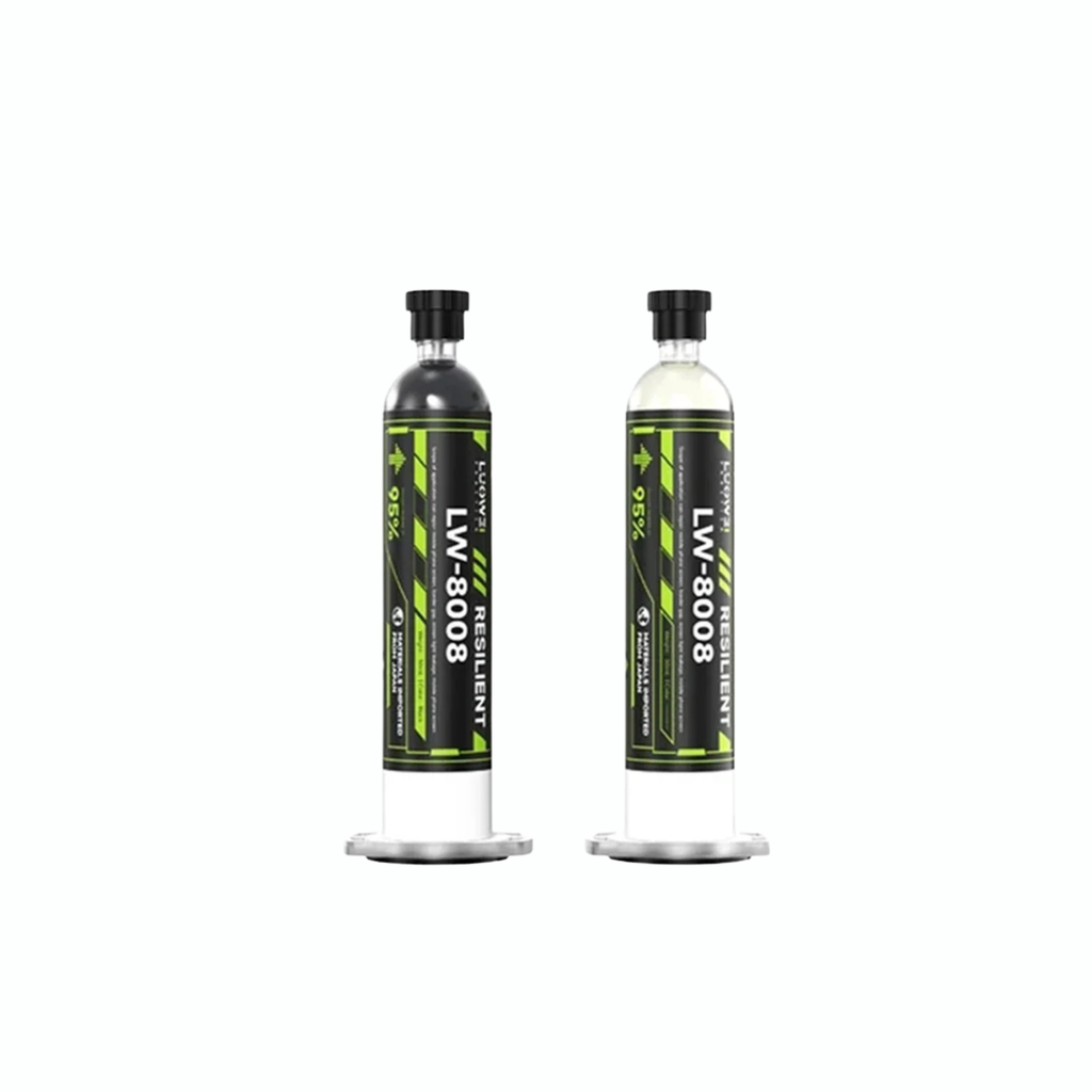 GLUE 30ML LW-8008 (LW) (FRAME) BLACK/CLEAR (صمغ ظهر)