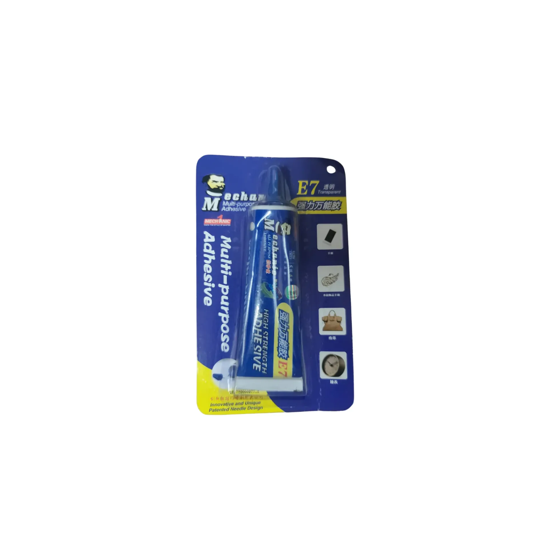 [53050340] GLUE 50ML E7 (MCN) CLEAR (صمغ)