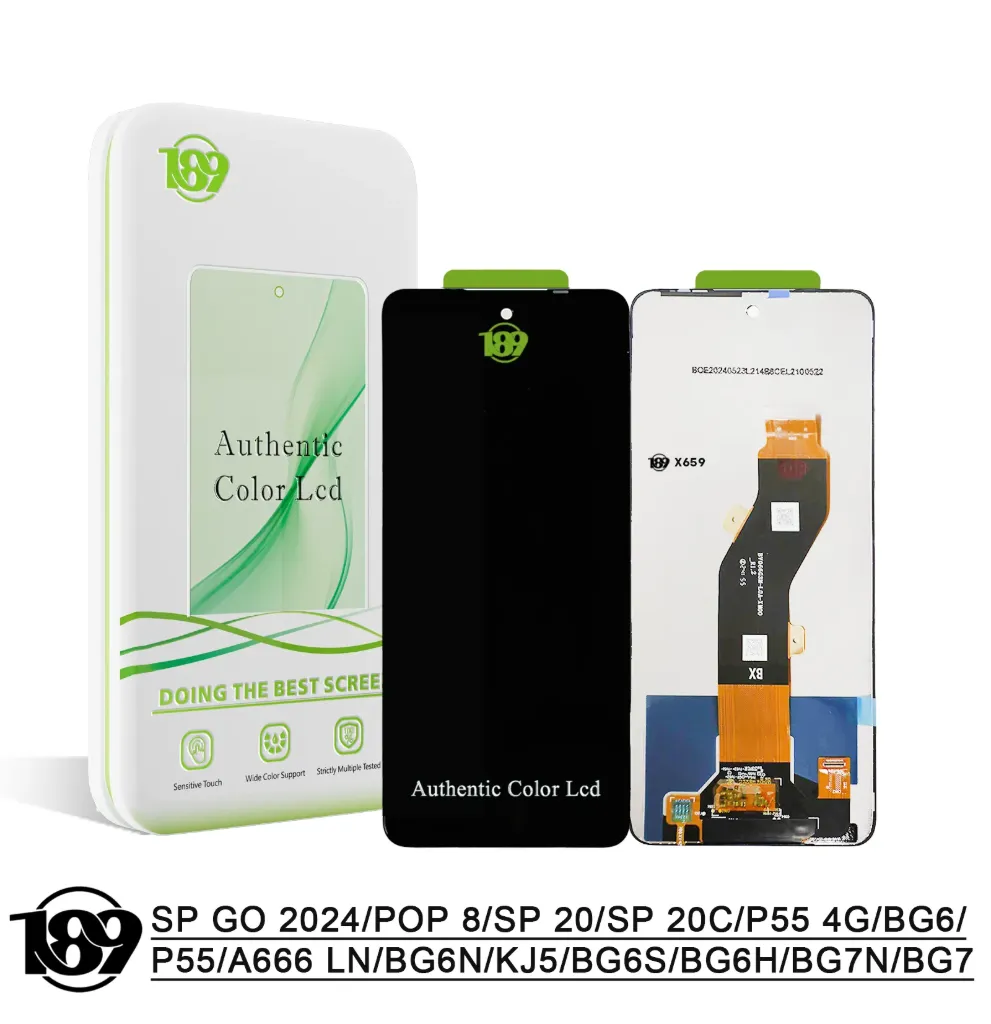 [690174] LCD INFINIX SMART 8/SMART 8 PRO/SMART 8 PLUS/8 HD/HOT 40I/SPARK GO 2024/POP 8/SPARK 20/SPARK 20C/ITEL S24/RS4/P55 PLUS (N/F) OR NEW %100