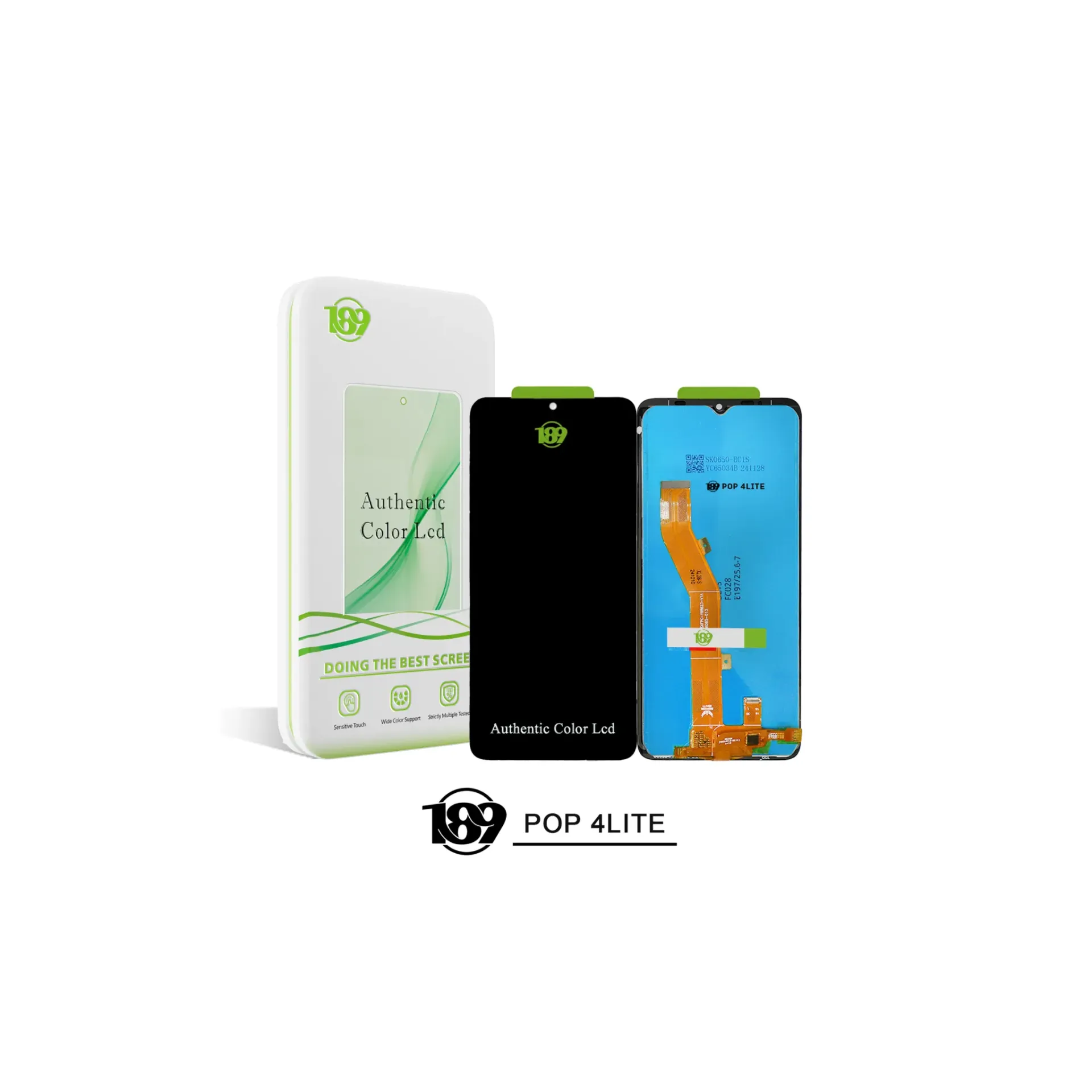 LCD TECNO POP 4 LITE OR NEW %100