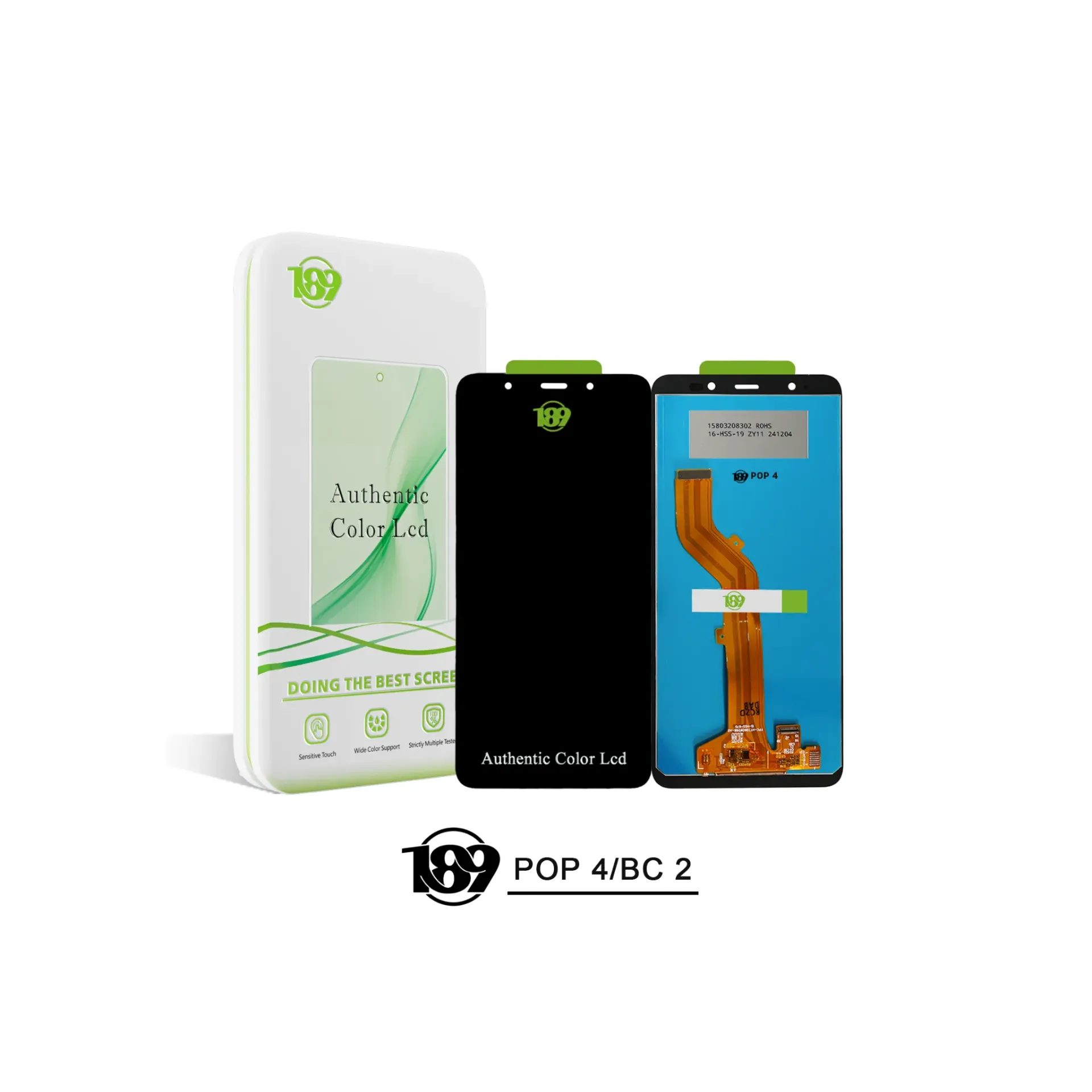 LCD TECNO POP 4 OR NEW%100