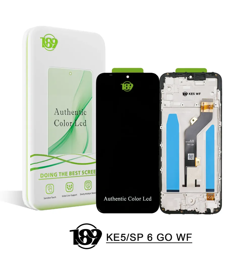 LCD TECNO SPARK 6 GO (W/F) OR NEW%100