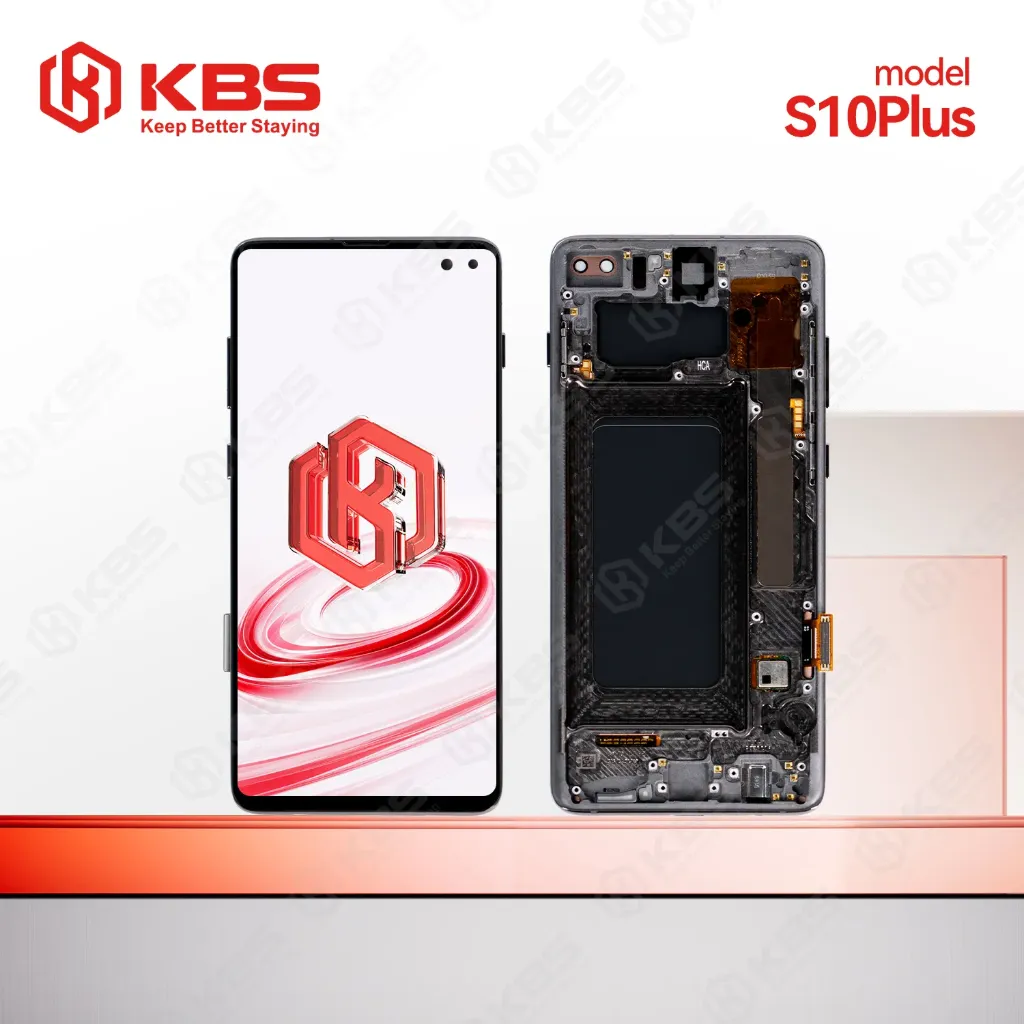 LCD KBS SAM S10 PLUS - G975 (W/F) BLACK (OLED)