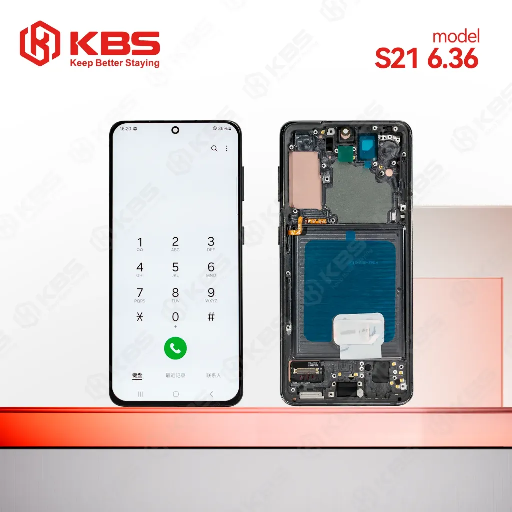 LCD KBS SAM S21-G991 (W/F) (OLED)