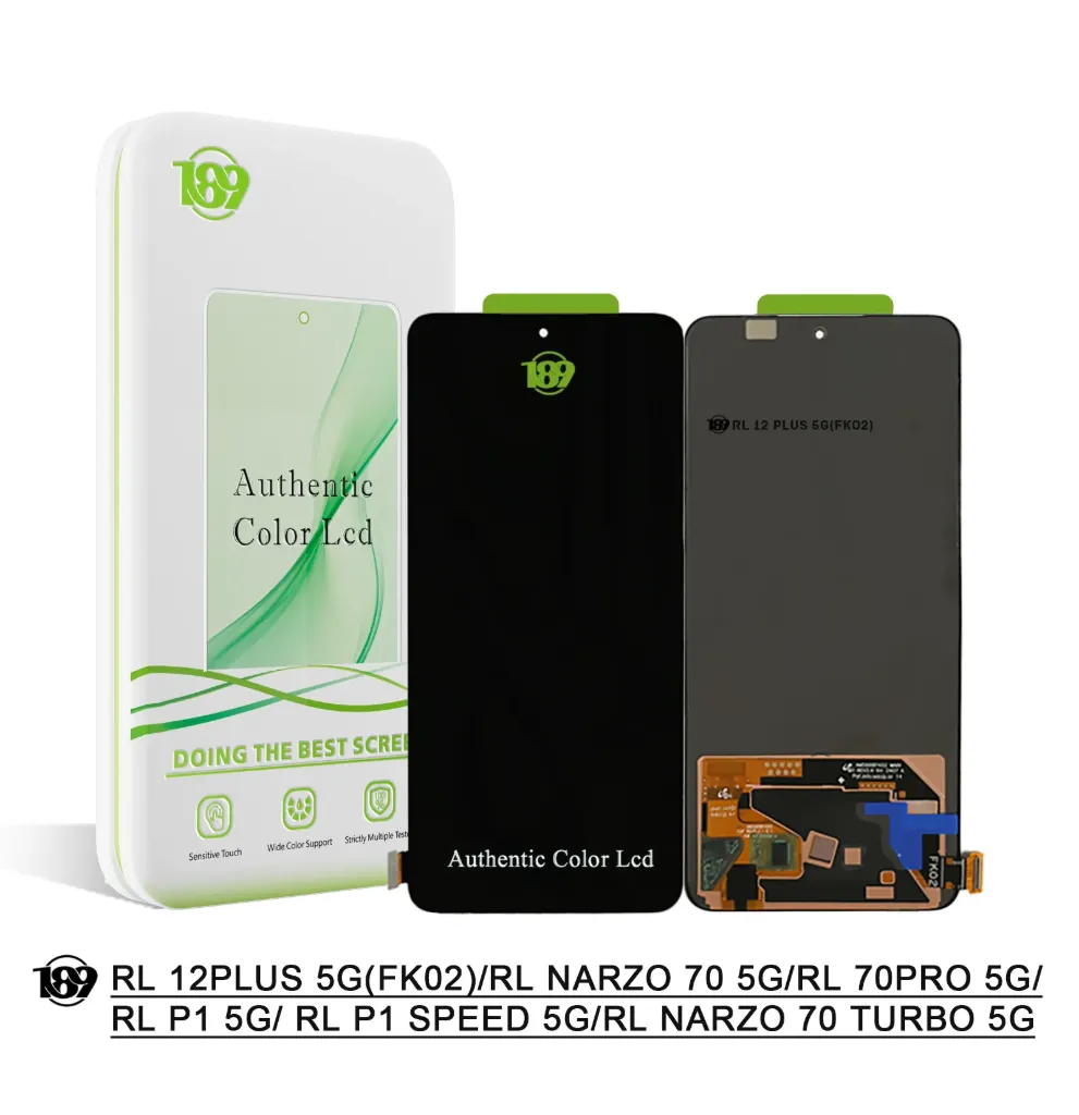 [73001000422] LCD REALME 12 PLUS (5G)/NARZO 70 (5G)/NARZO 70 TURBO/P1 (5G)/P1 SPEED (5G)/70 PRO (5G) OR NEW %100