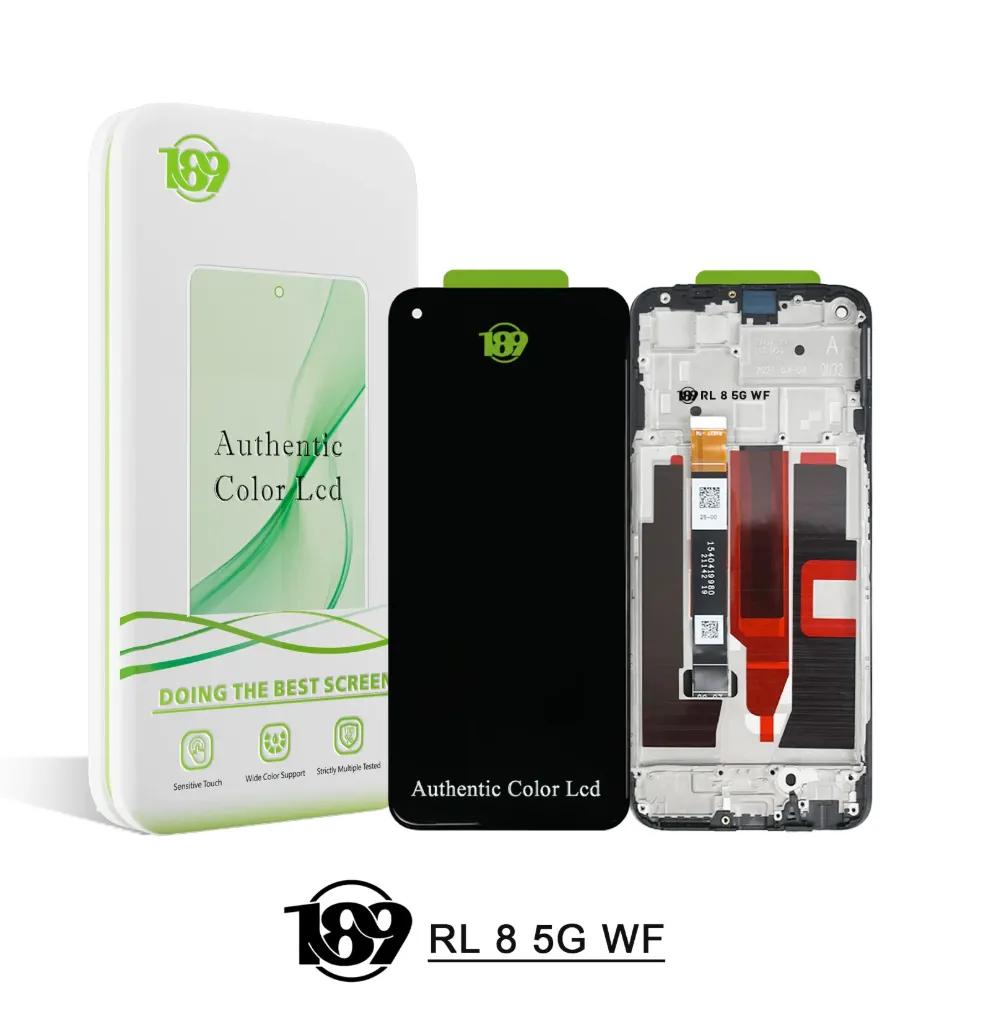 LCD REALME 8 (5G) (W/F) OR NEW %100