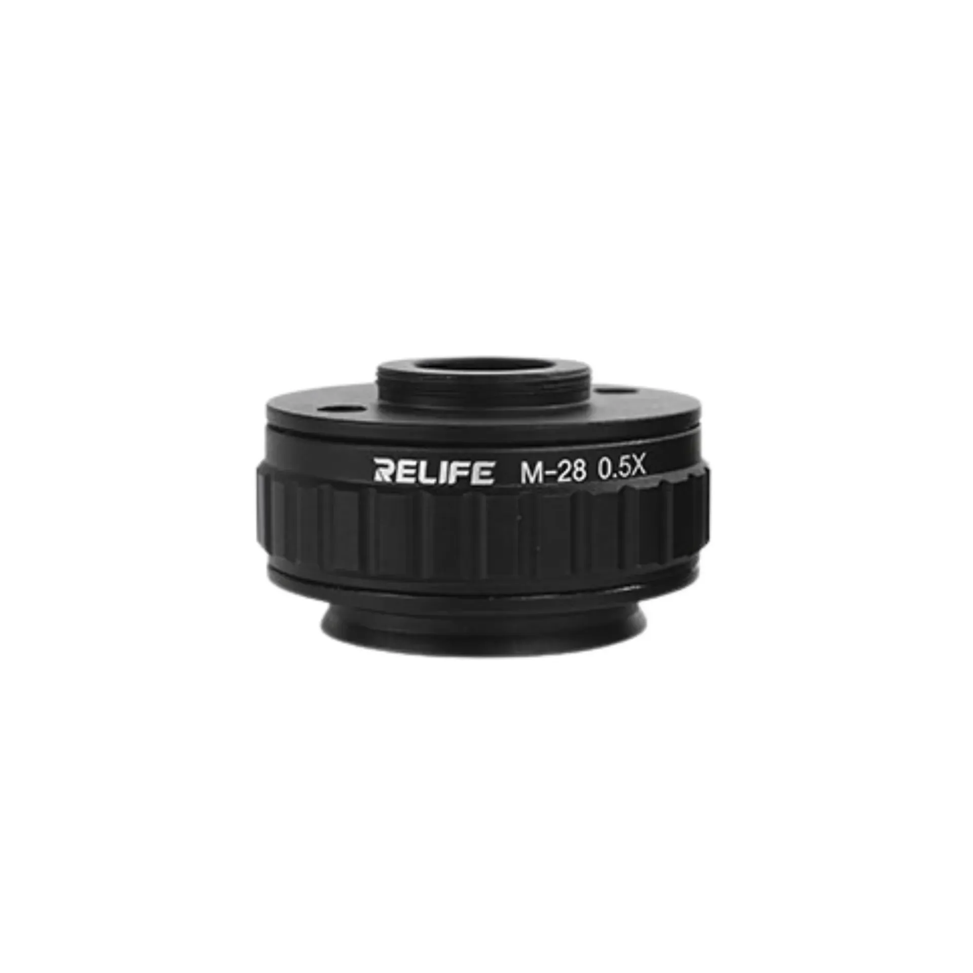 [73001003415] MICROSCOPE (CAMERA ADAPTER) RELIFE RL-M28 (0.5X) CTV SILVER (ادابتركاميرا مجهر)