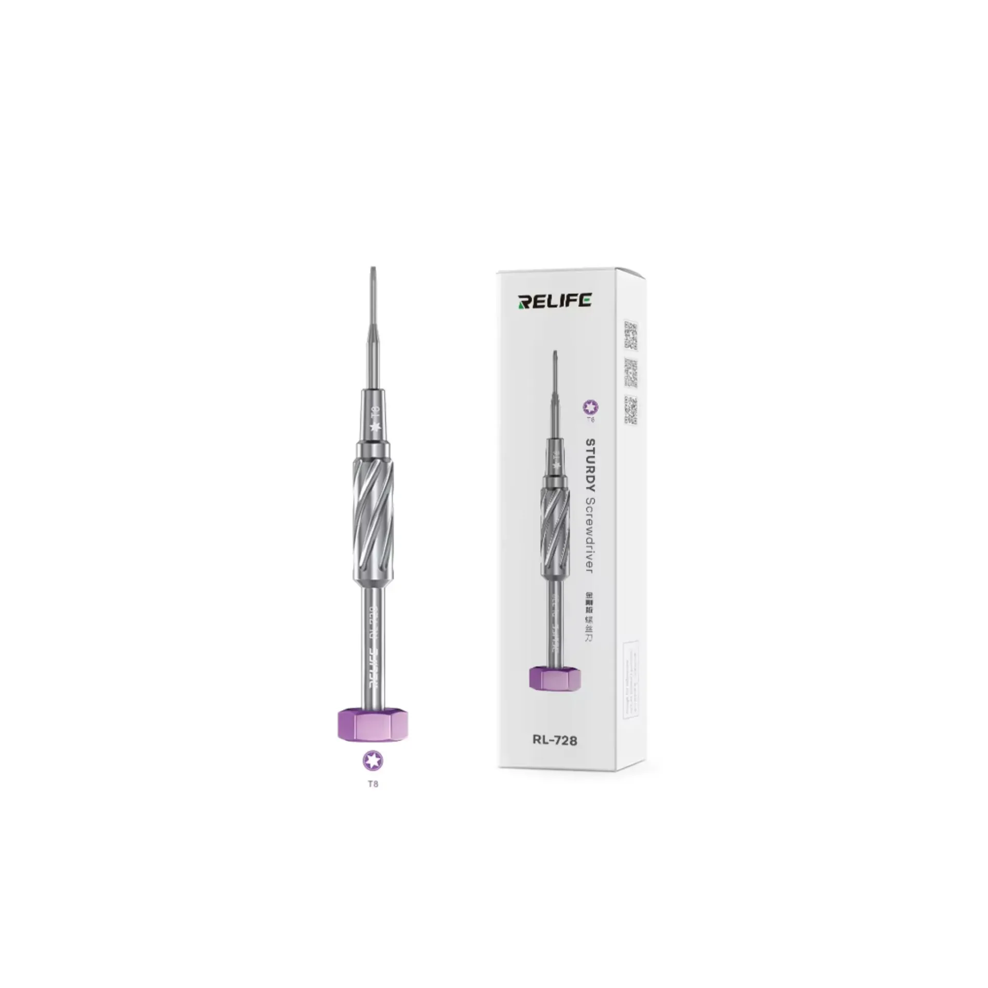 SCREWDRIVER (T8) RELIFE RL-728-2D (درنفيس)