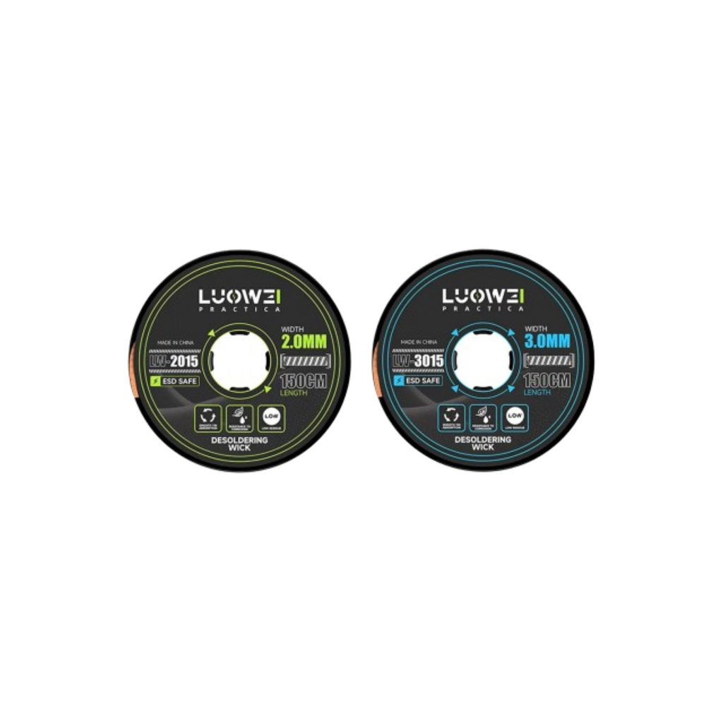 [53051001] DESOLDERING WICK LUOWEI 2015/3015 2.0MM (شيلد)