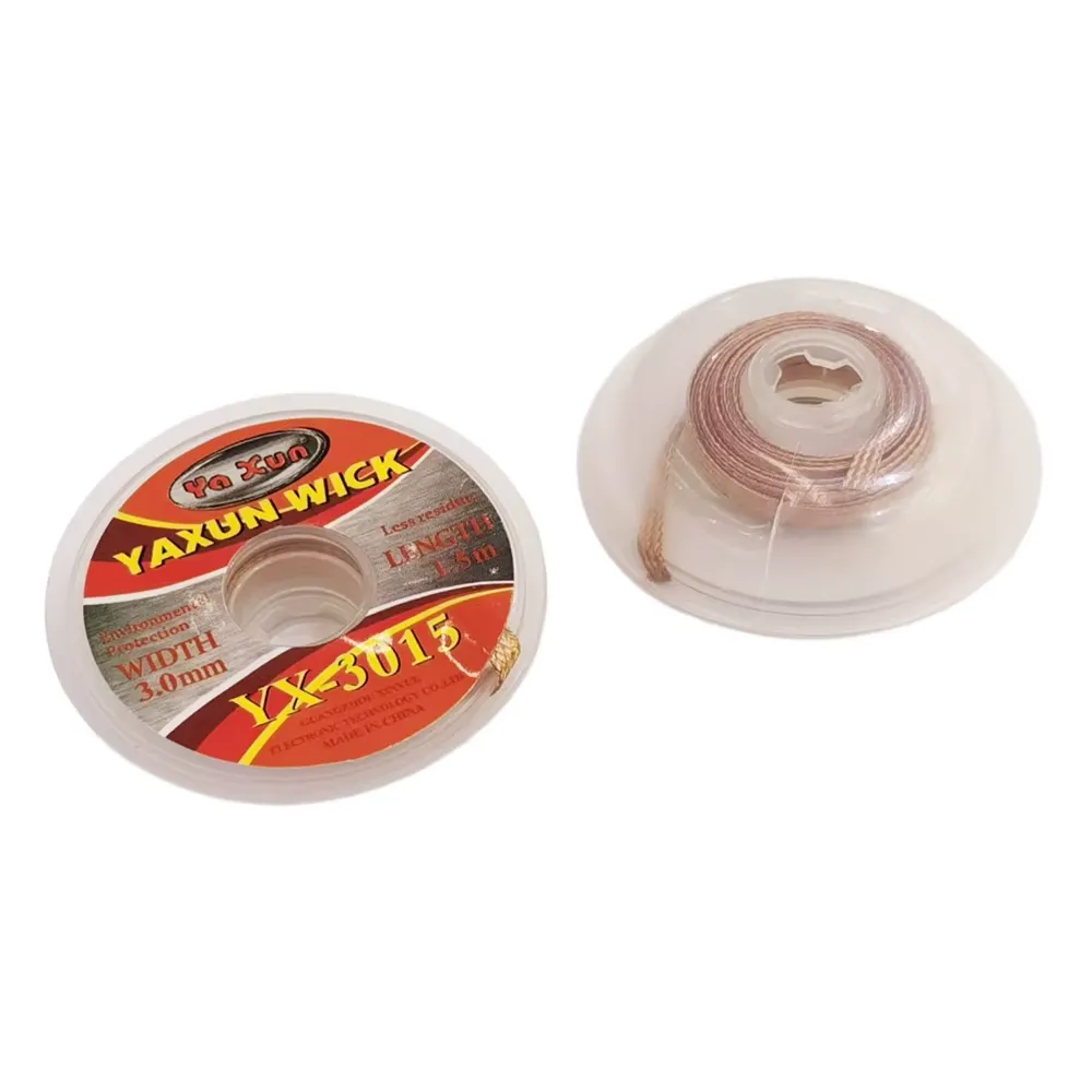 [53051068] DESOLDERING WICK YAXUN YX-3015 3.0MM (شيلد)