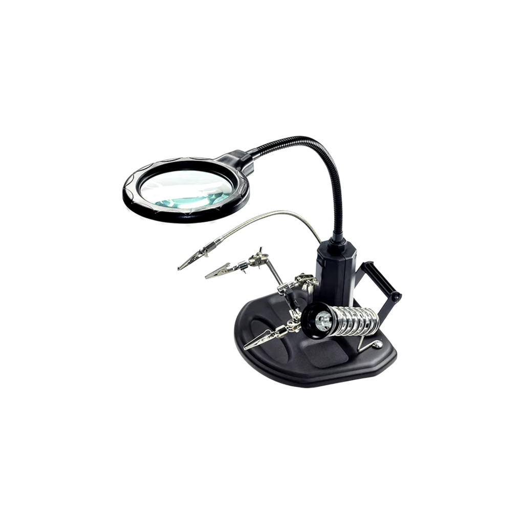 [53051057] STAND + LENS PCB TE-806 / TE-802 (ستاند + عدسه مكبره)