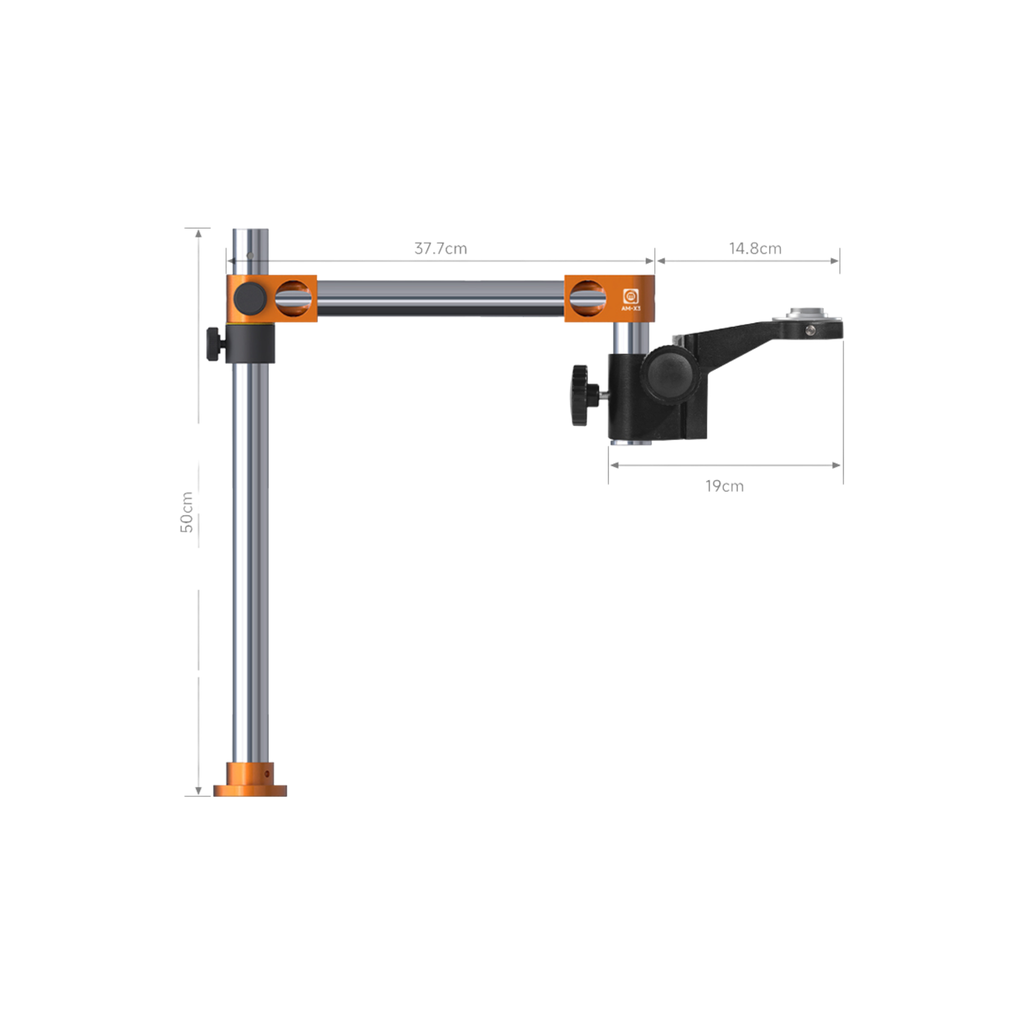 [73001002629] STAND MICROSCOPE AMAOE AM-TJ-A (ستاند مجهر)