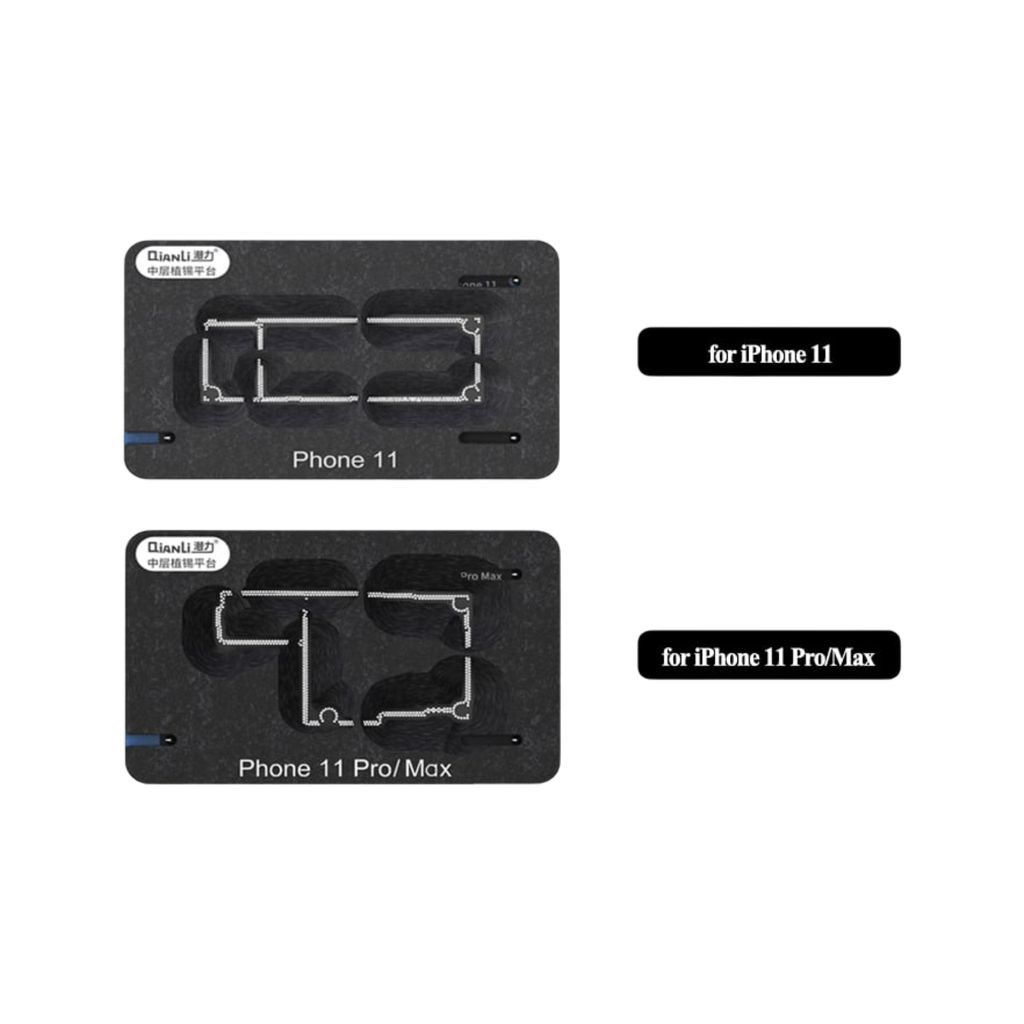 STENCIL QIANLI (REBALLING PLATFORM) 11 SERIES 4IN1 (شبلنه سيت)