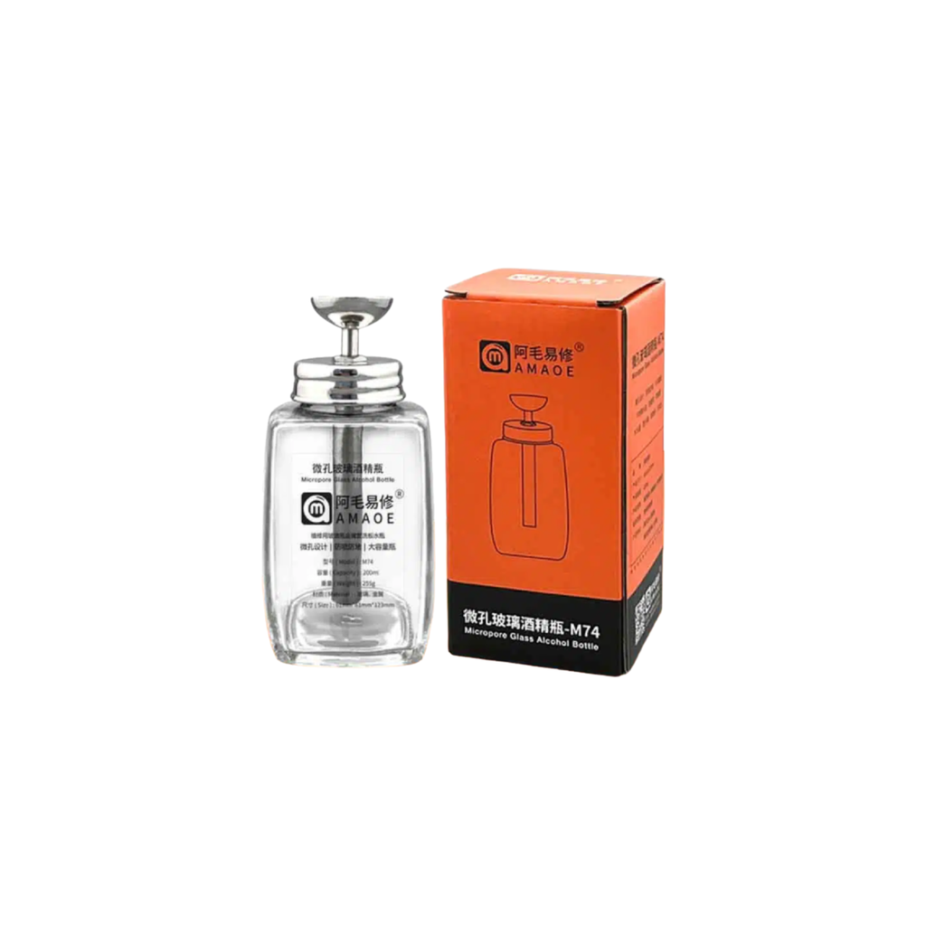 STORAGE GLASS BOTTLE AMAOE M74 (ضاغطه زجاج)