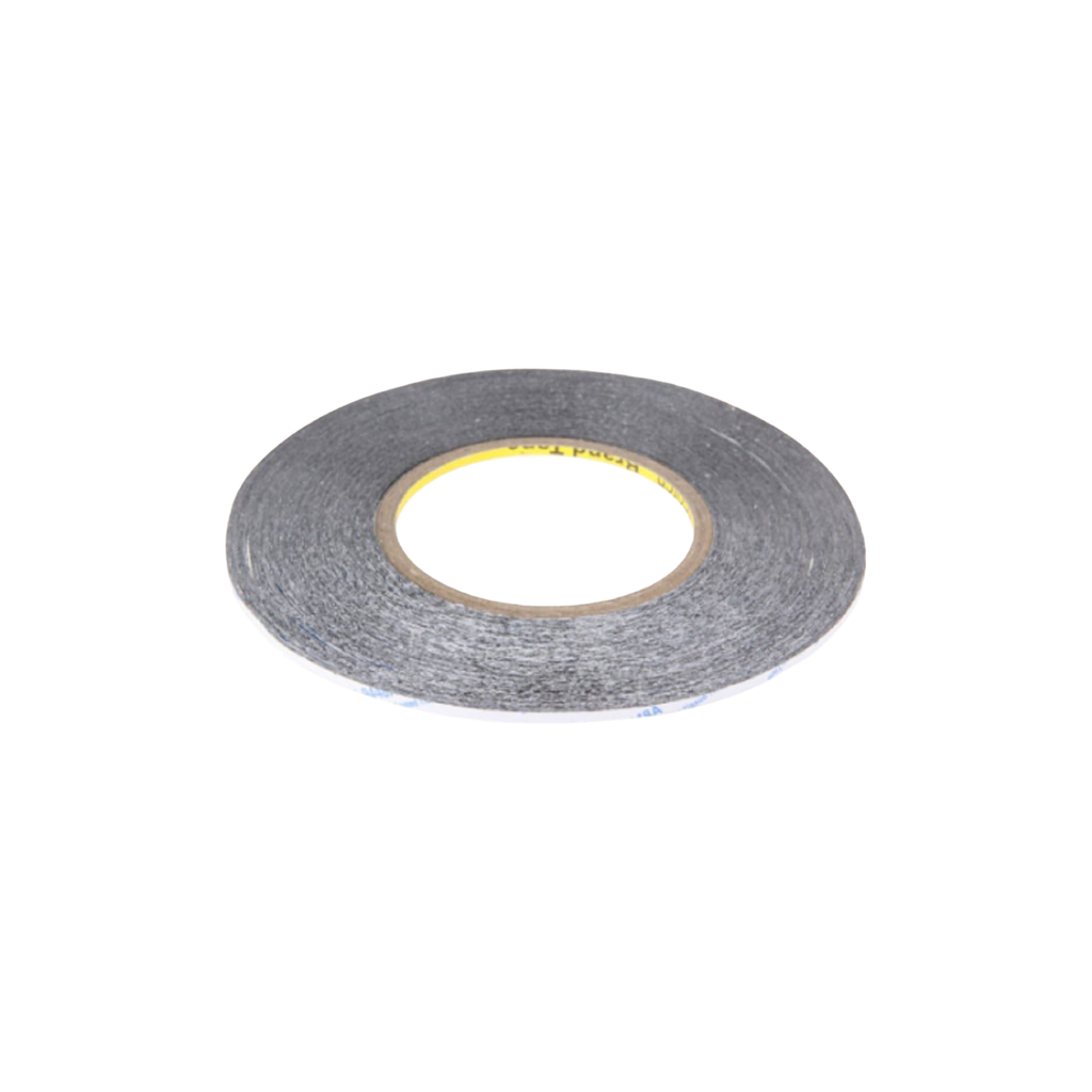 TWO SIDE TAPE WHITE 1MM (لاصق وجهين ابيض)