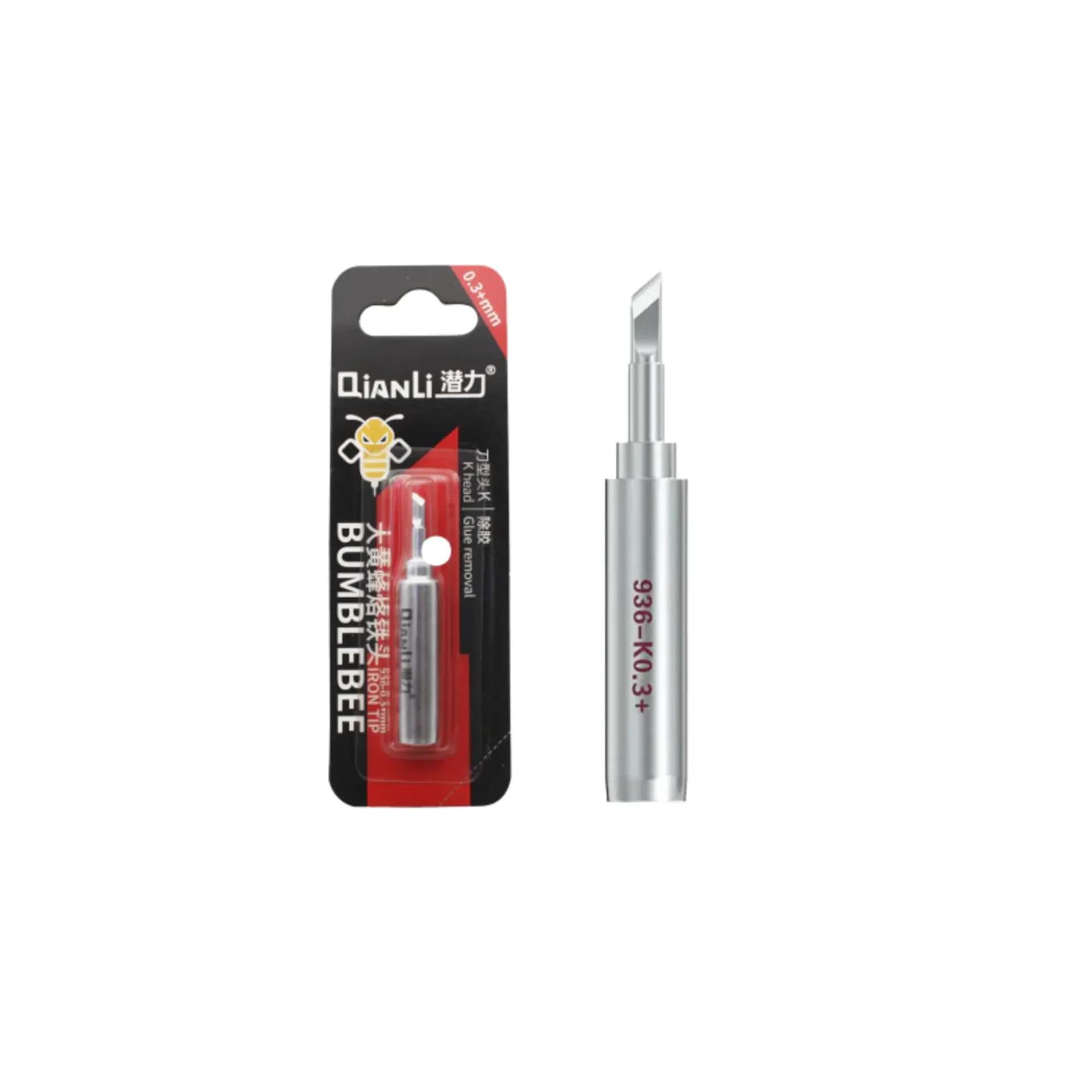 [73001003652] TIP CUTTER QIANLI 0.3+MM BUMBLEBEE-K (تب شفره اصلي)