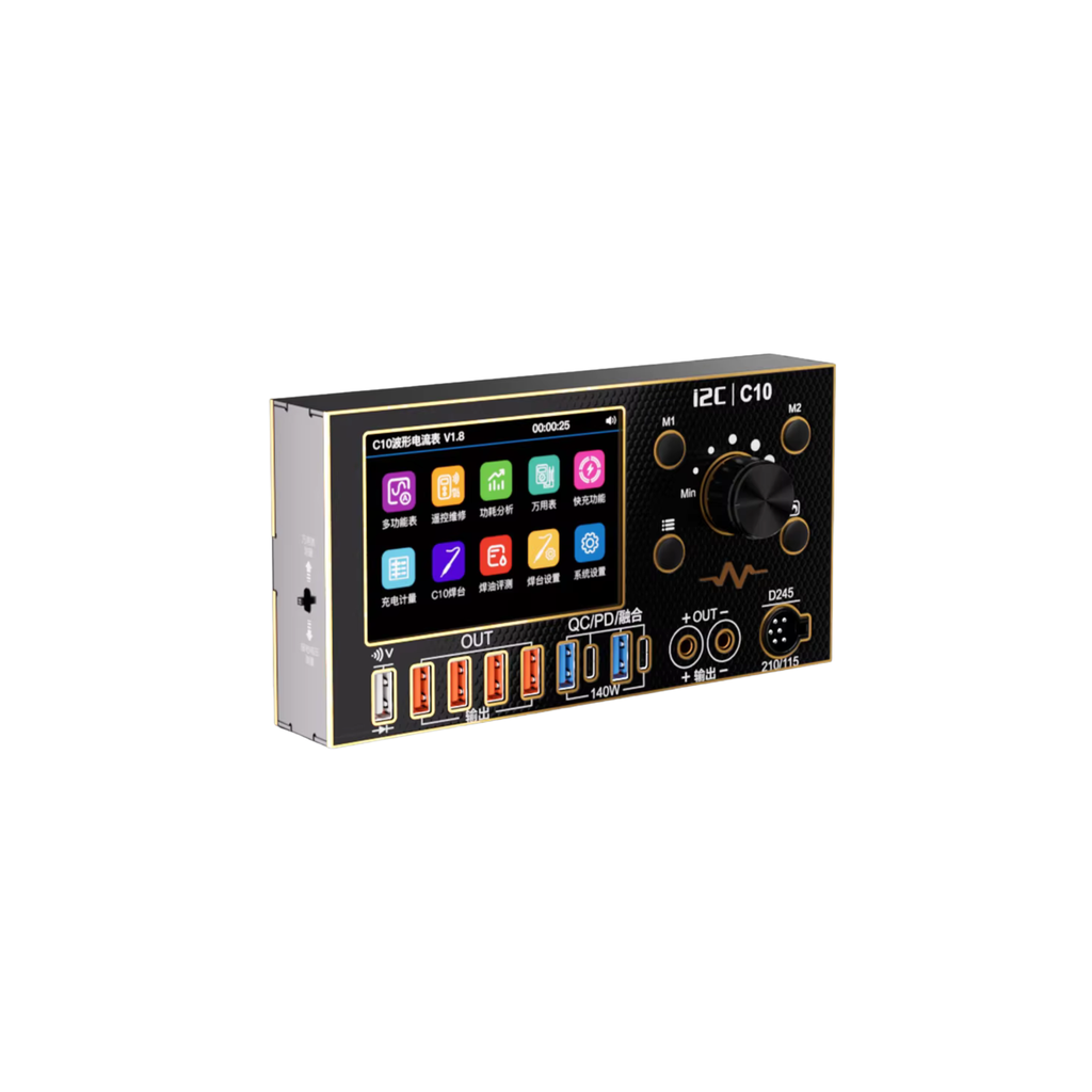 WAVEFORM AMMETER I2C C10 PACKAGE (اوفميتر +بورسبلاي+تيستر)