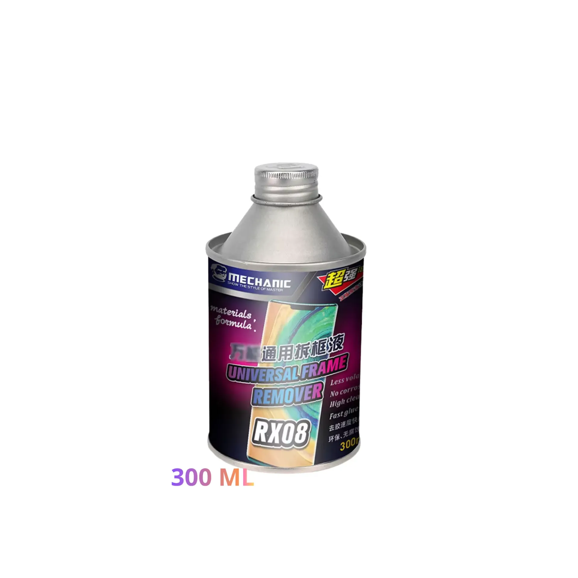 CLEANING LIQUID MCN RX08/300ML ( محلول رفع فريم)