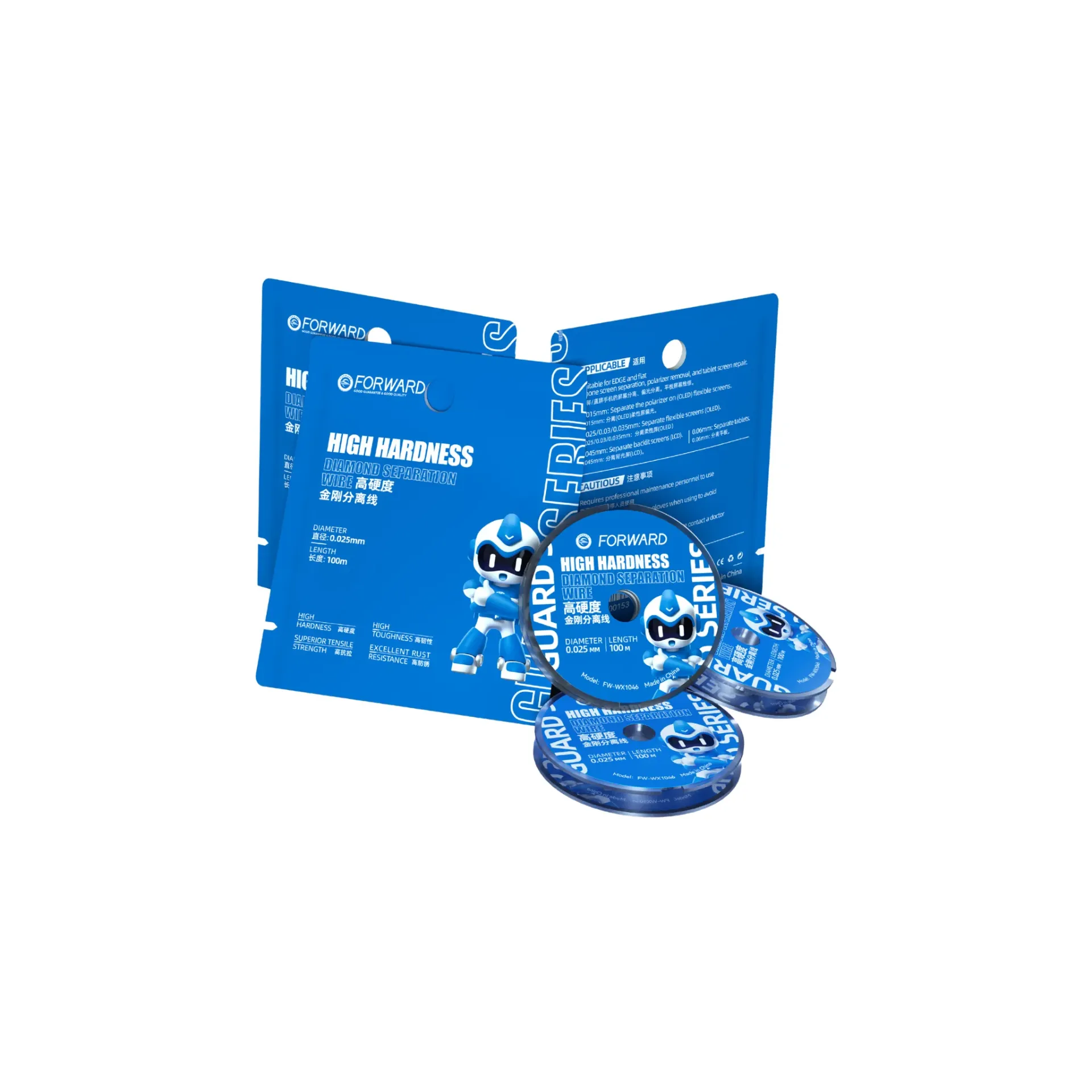 CUTTING WIRE FORWARD FW-WX1046 0.025MM (GUARD) (سلك قالع)