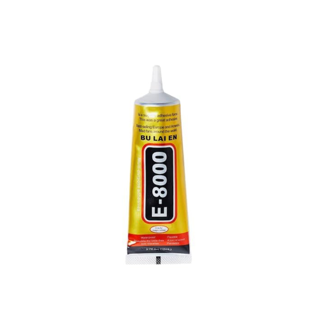 GLUE 110ML E-8000 (L.JAMES ) CLEAR (صمغ)