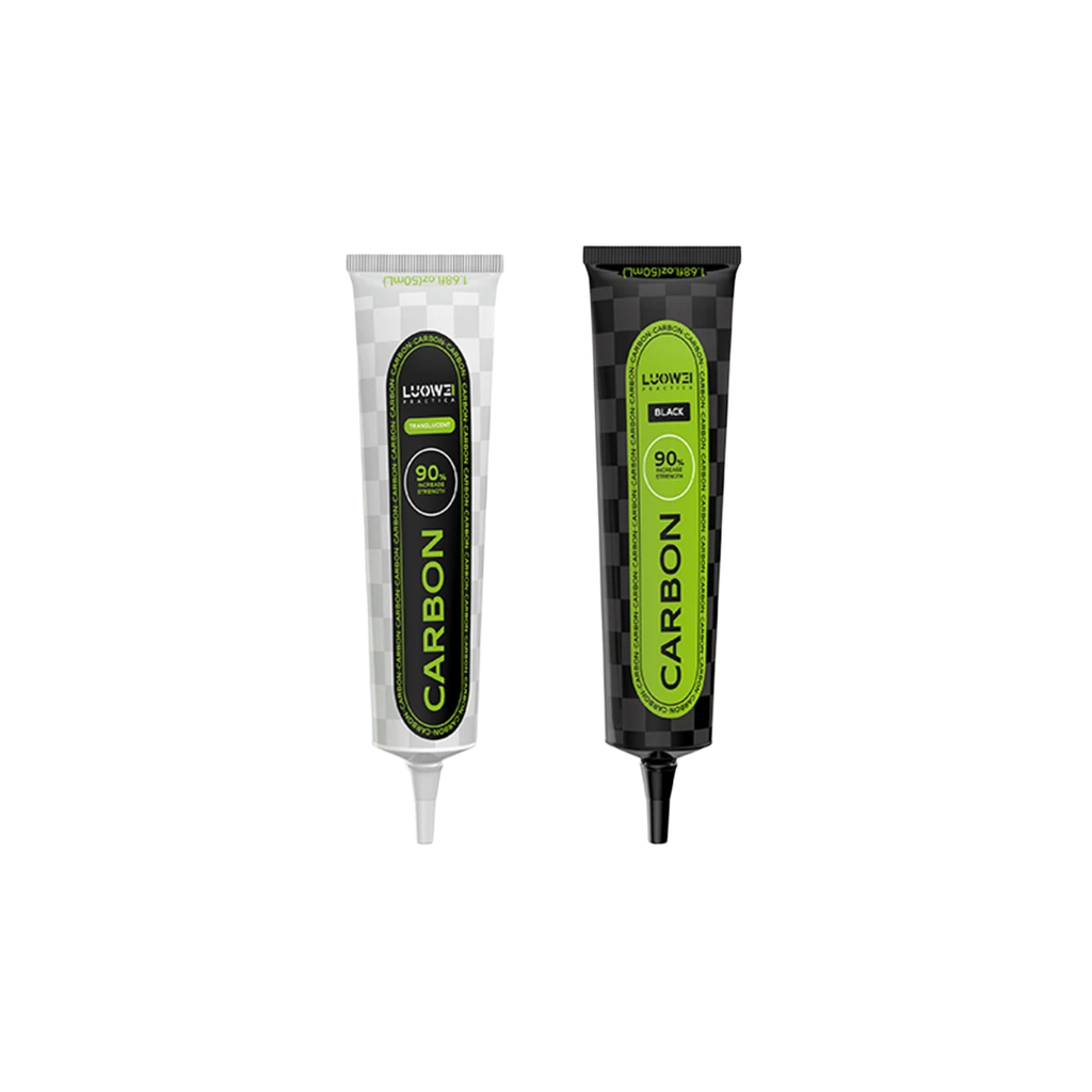 GLUE 50ML CARBON FIBER (LW) BLACK/ CLEAR (صمغ)