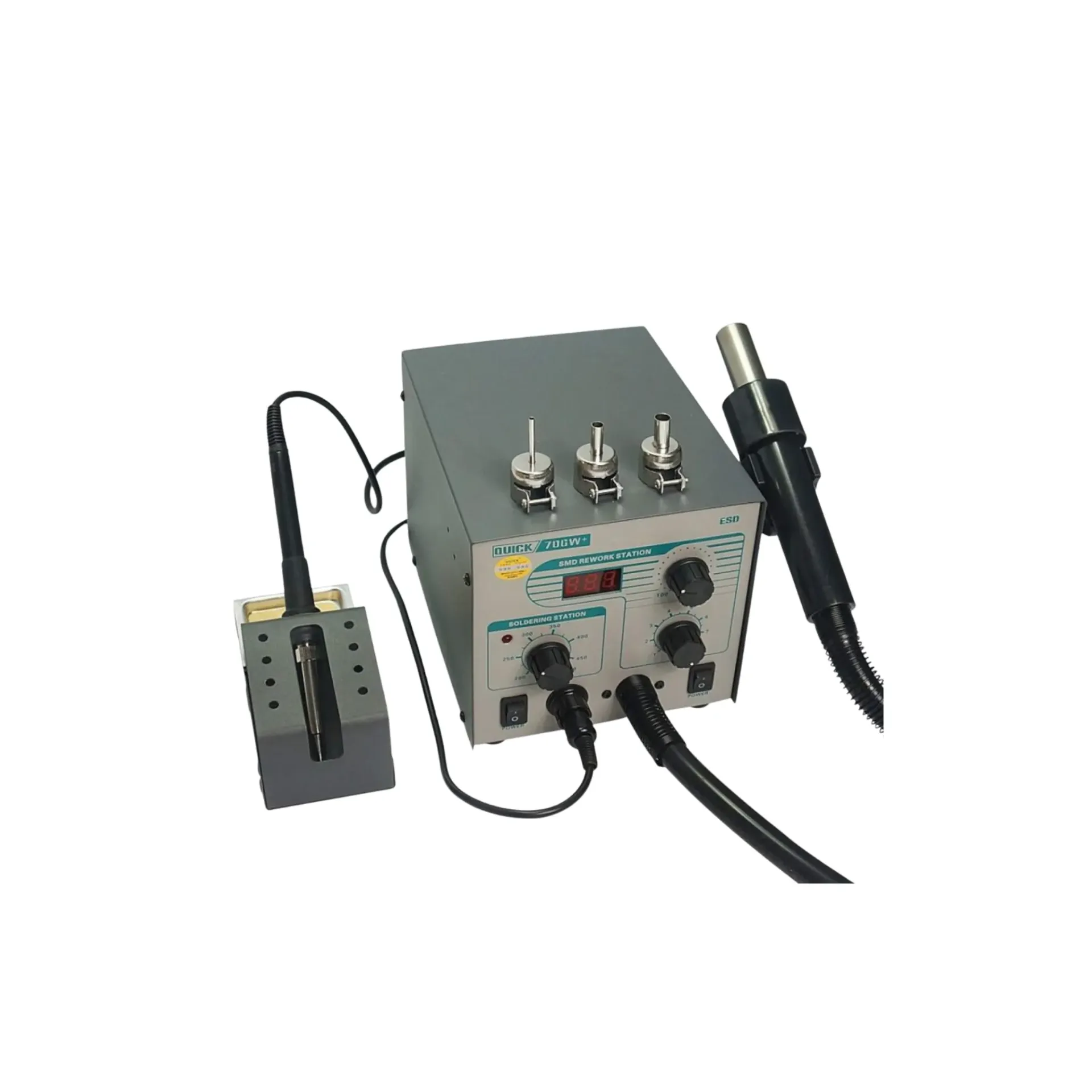 REWORKS STATION QUICK 706W PLUS (هوت كان+كاويه)