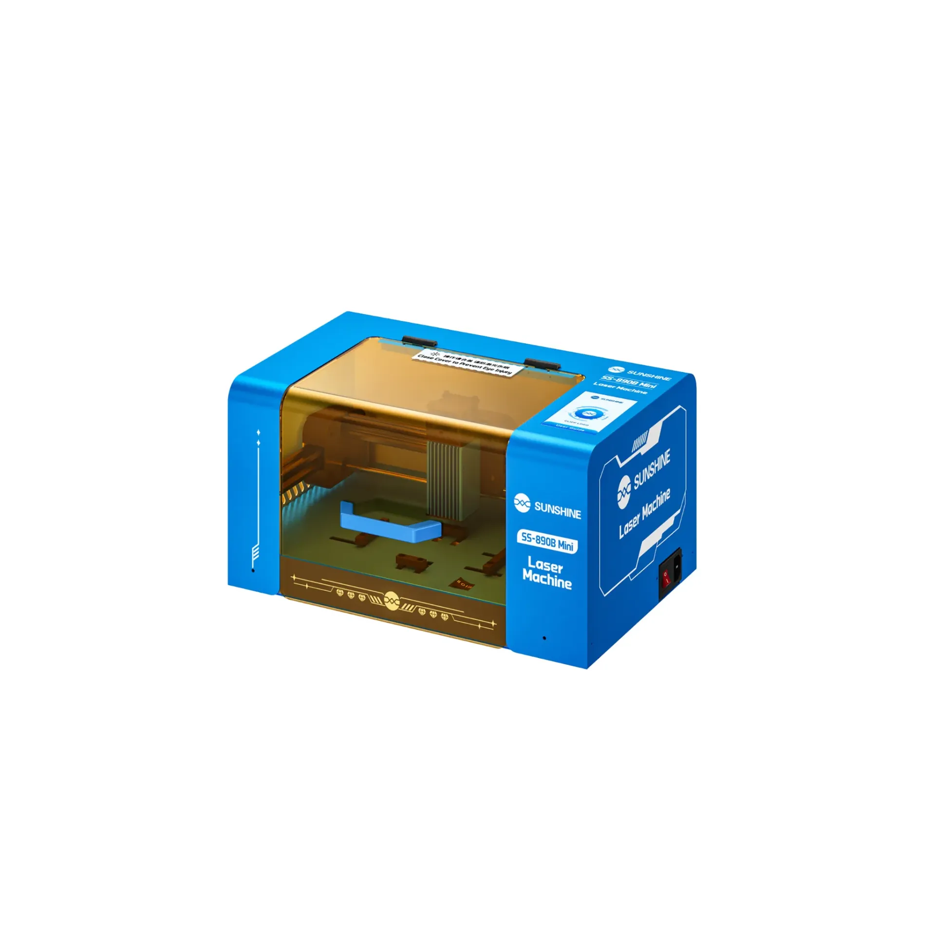 LASER MACHINE SUNSHINE SS-890B MINI (مكينه ليزر)