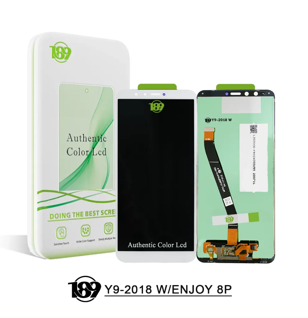 [6170] LCD HW Y9 2018 WHITE OR