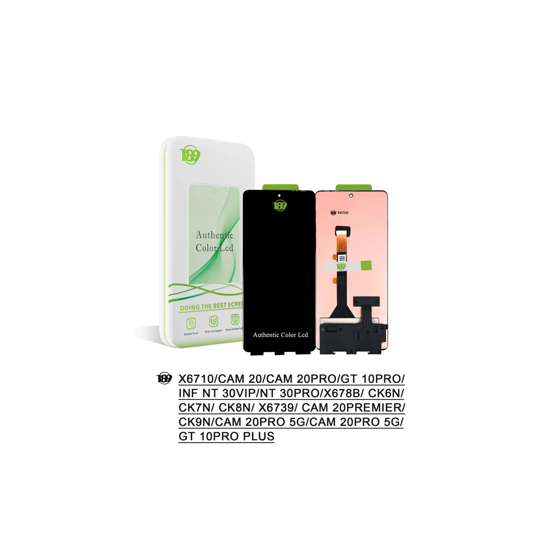 LCD TECNO CAMON 20/20 PRO/20 PRO (5G)/20 PREMIER(5G)/NOTE 30 PRO/NOTE 30 VIP/GT 10 PRO/GT 10 PRO+ OR NEW %100