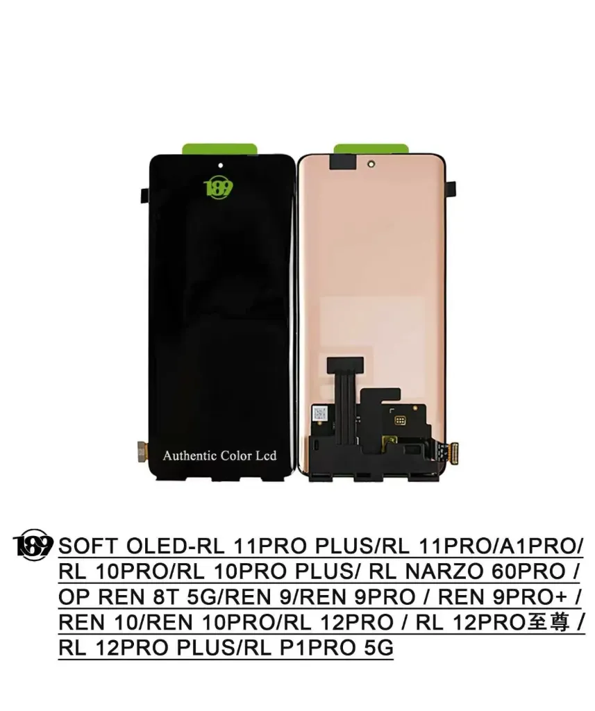 LCD REALME 10 PRO (4G)/10 PRO PLUS/ 11 PRO/11 PRO PLUS/A1 PRO/RENO 9 / 9 PRO/9 PRO PLUS/RENO 10/ 10 PRO/NARZO 60 PRO/ RENO 10/10 PRO /P1 PRO (5G) OR NEW %100