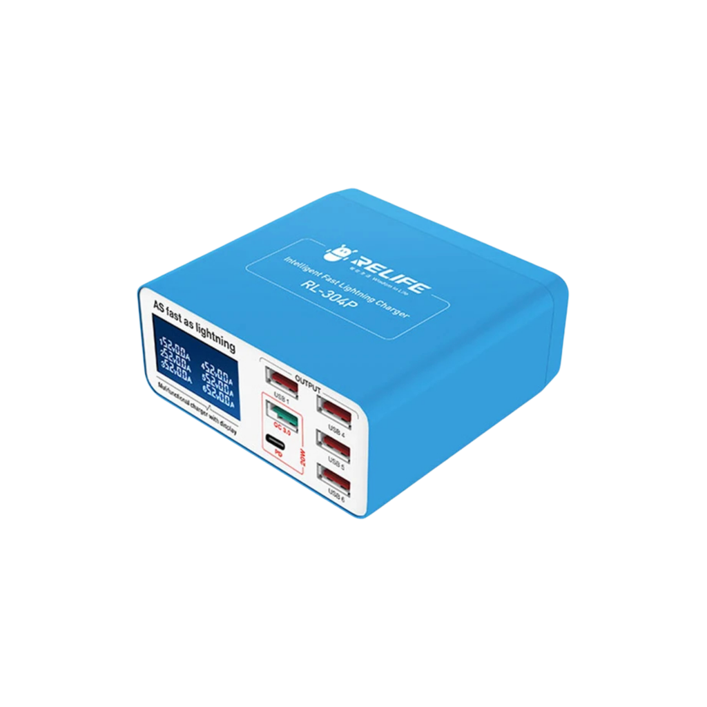 [53050085] MOBILE CHARGE RELIFE RL-304P 6USB (شاحن)