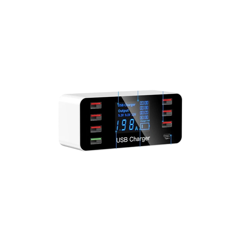 MOBILE CHARGE YAXUN WLX-A9P 8USB (شاحن)