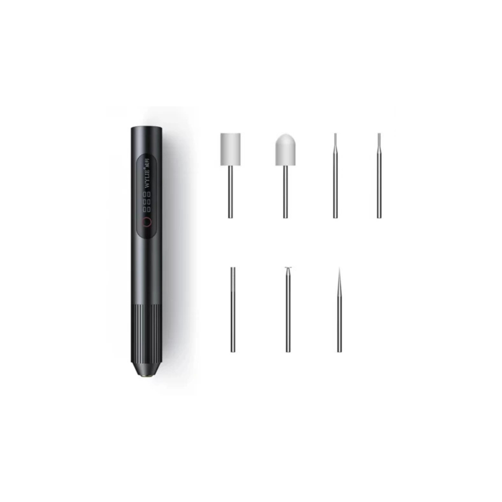 POLISH TOOL WYLIE GRINDING WITH 7PCS HEADS (دريل حفر)