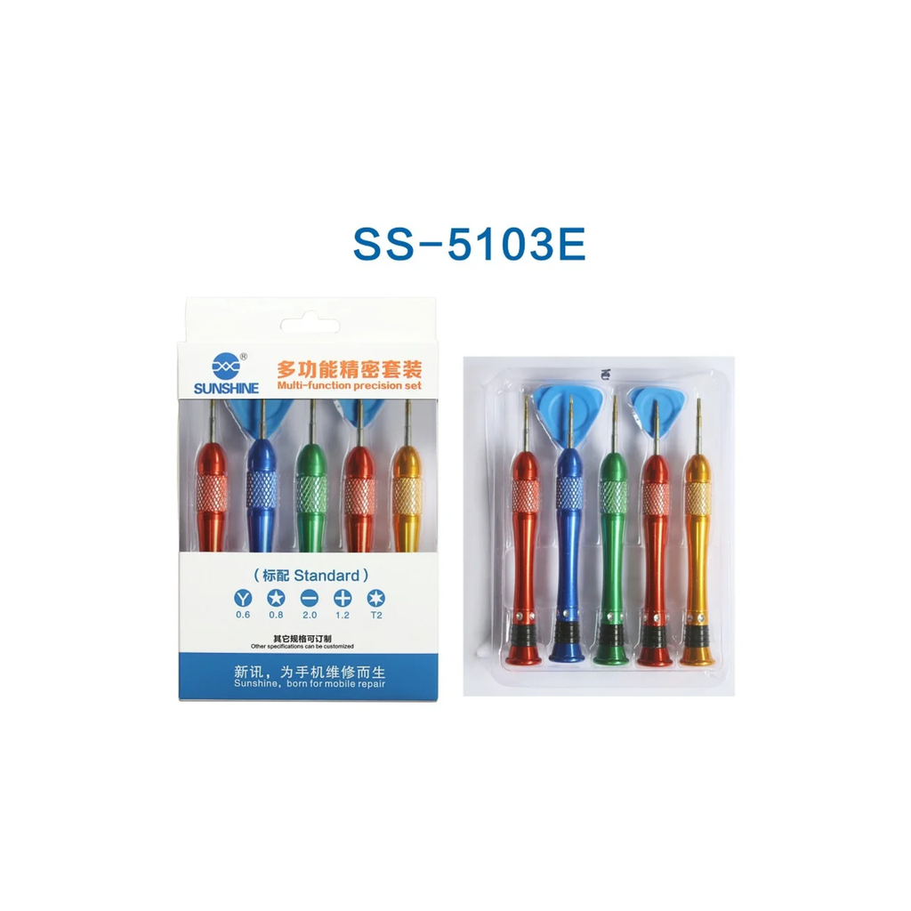 SCREWDRIVER SET (SS-5103E) SUNSHINE (درنفيس سيت)