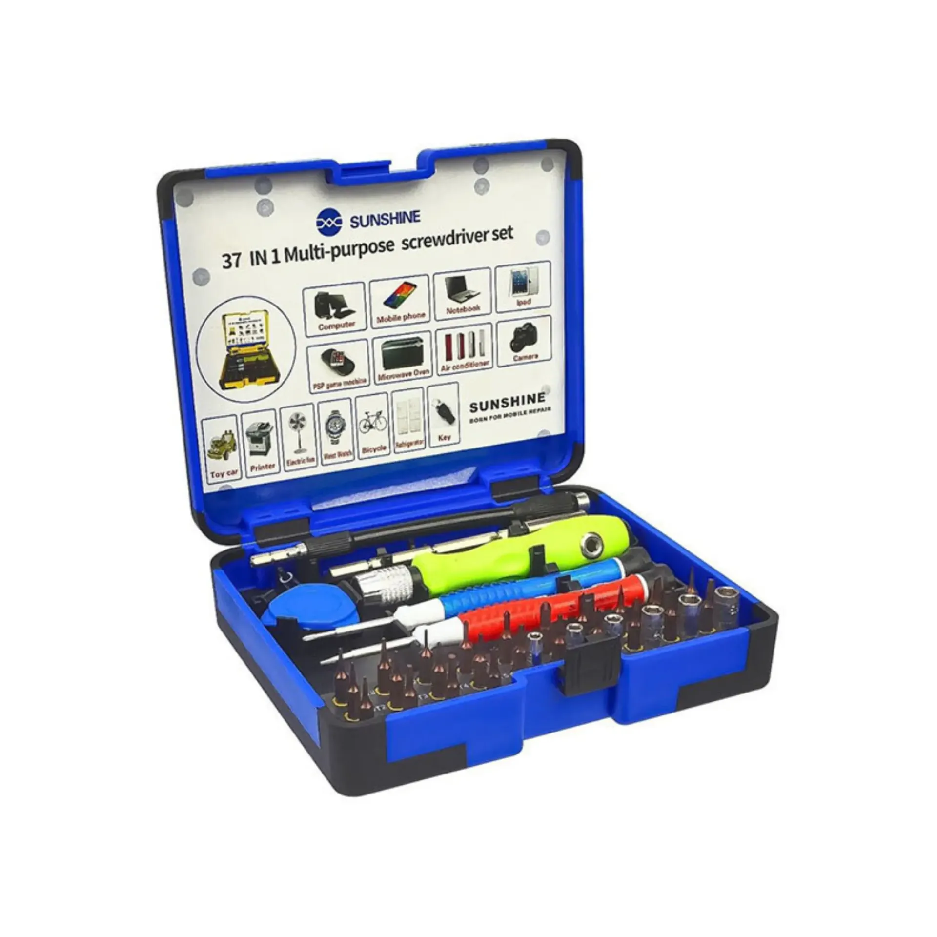SCREWDRIVER SET (SS-5110 37IN1) SUNSHINE (درنفيس سيت)