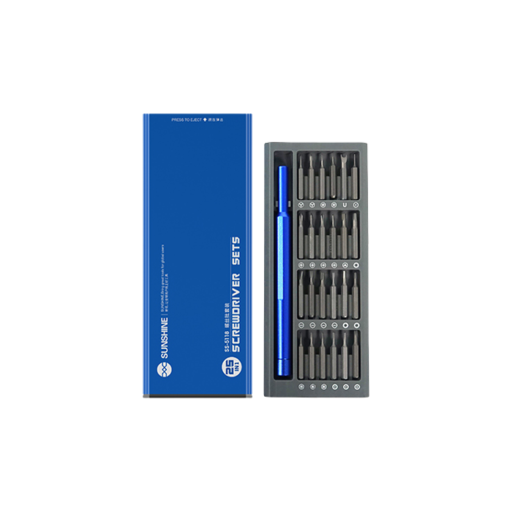 SCREWDRIVER SET (SS-5118) SUNSHINE (درنفيس سيت)
