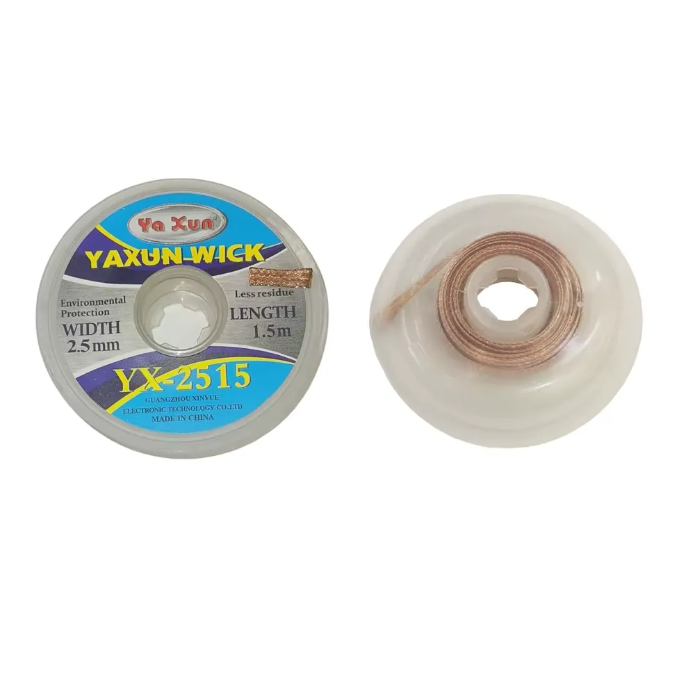 [53050197] DESOLDERING WICK YAXUN YX-2515 2.5MM (شيلد)