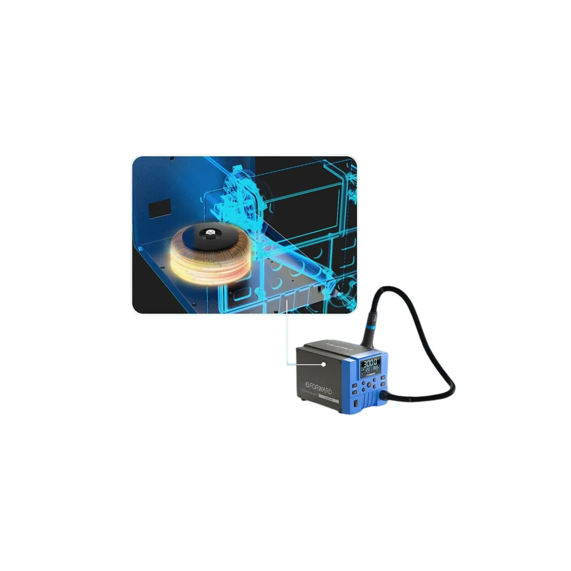 SPARE PARTS FORWARD TO HOT GUN BF01 TRANSFORMER (محوله هوت كان)