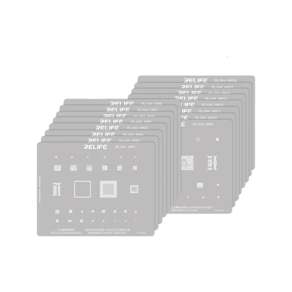 STENCIL HW RELIFE RL-044 CPU 16PCS (شبلنه سيت)