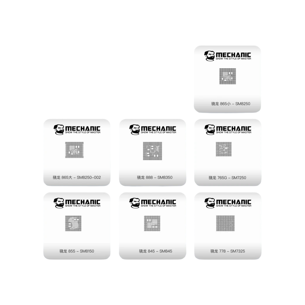 STENCIL MCN MAGTIN IC QUALCOMM 7PCS (شبلنه سيت)