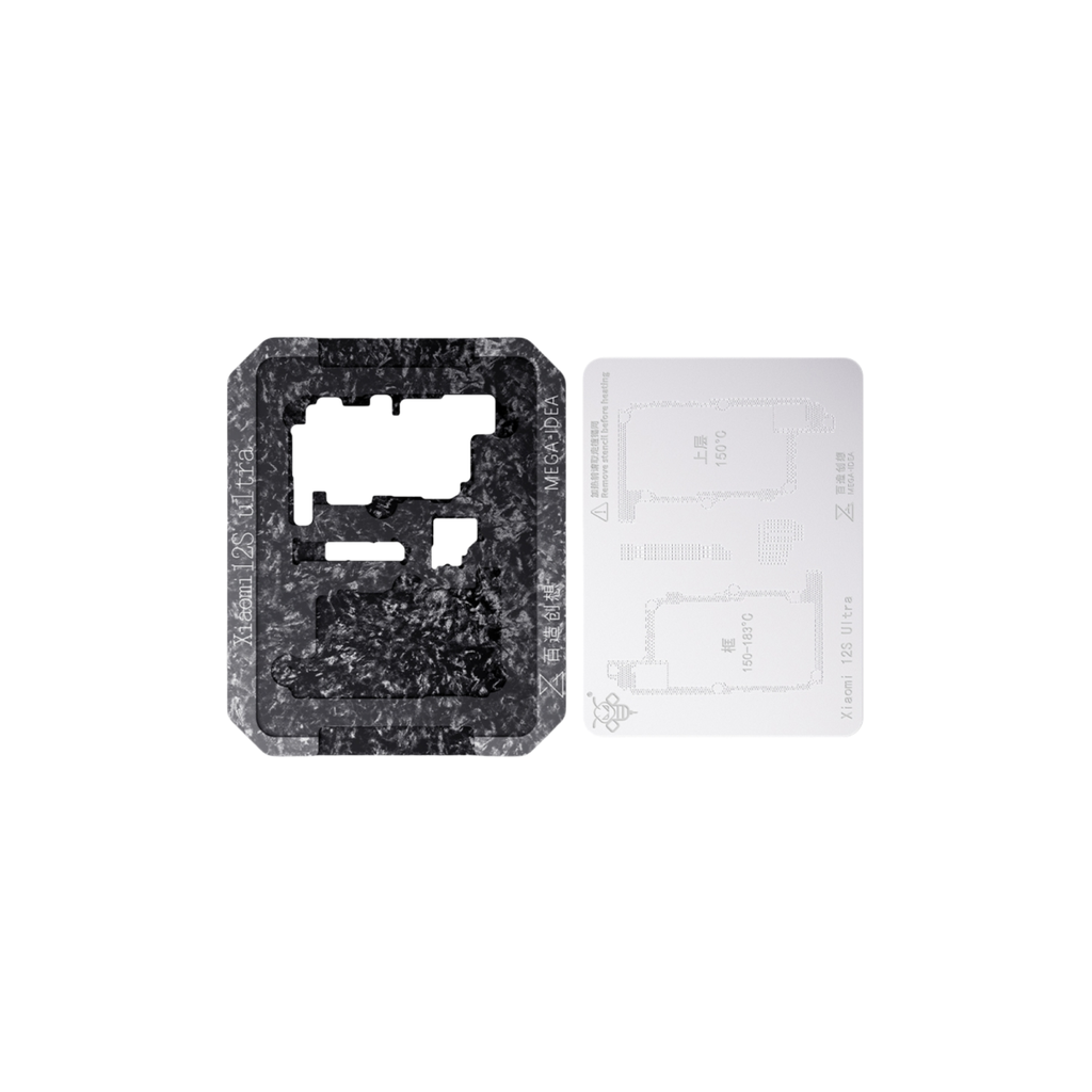STENCIL MEGA IDEA PRO MAX XIAOMI 12S ULTRA (شبلنه طبقتين)