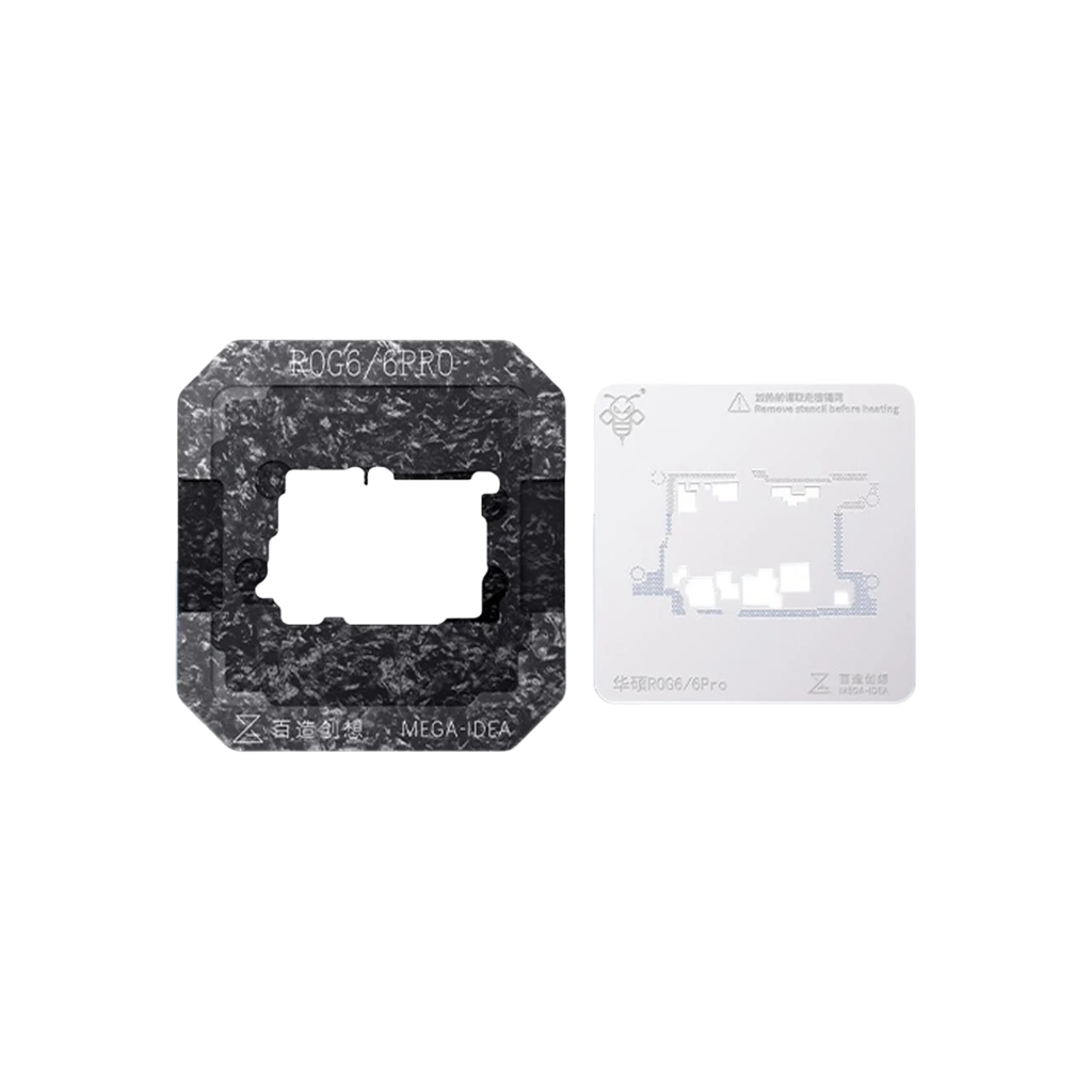 STENCIL MEGA IDEA PRO ROG6 / 6 PRO (شبلنه طبقتين)