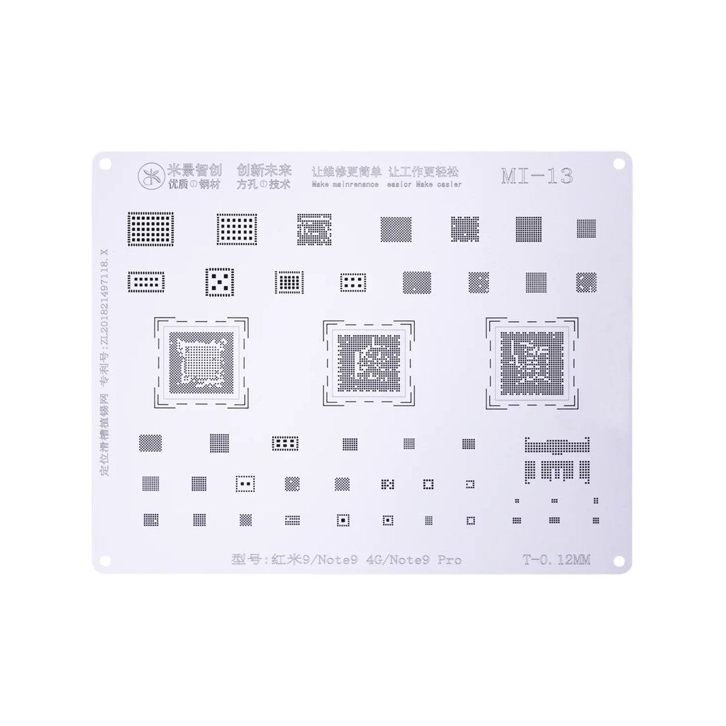 STENCIL MIJING MI-13 (شبلنه)