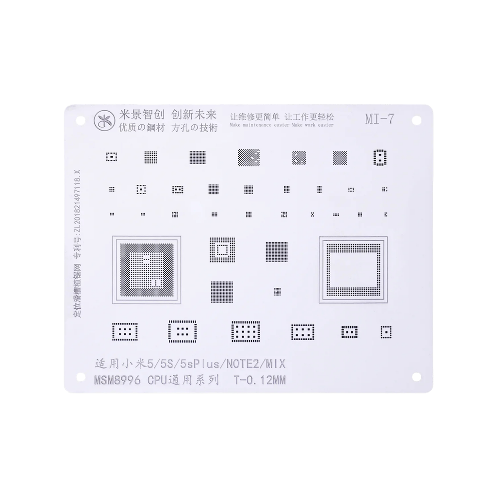 STENCIL MIJING MI-7 (شبلنه)