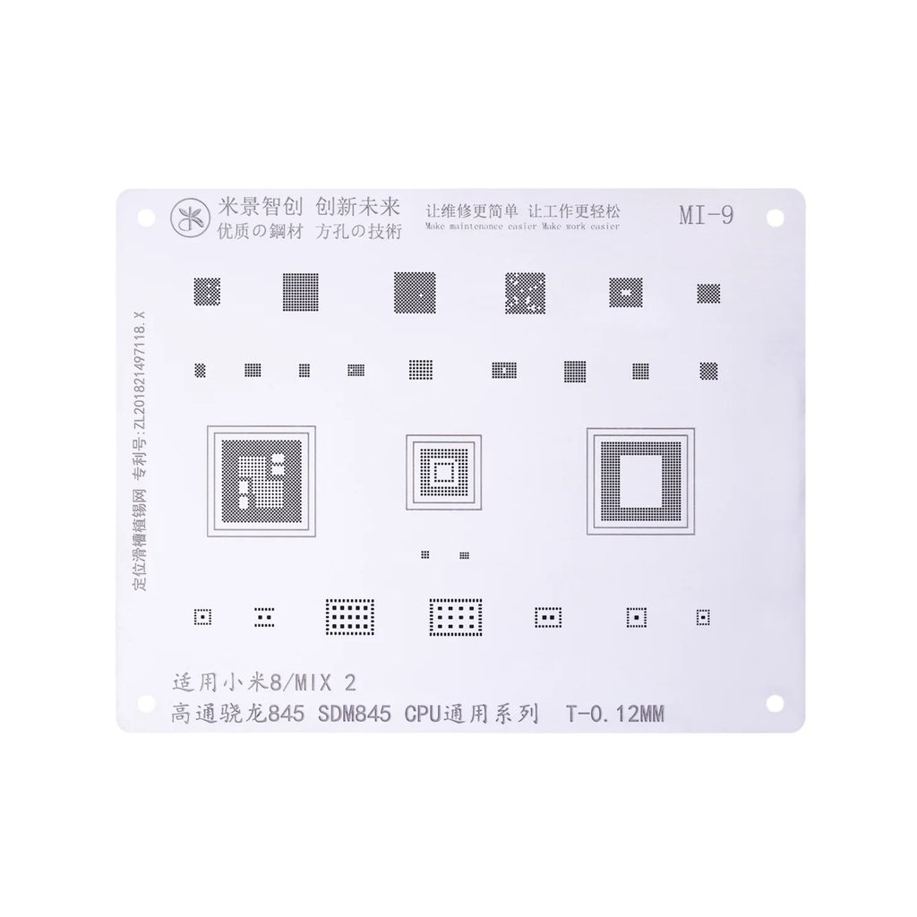 STENCIL MIJING MI-9 (شبلنه)