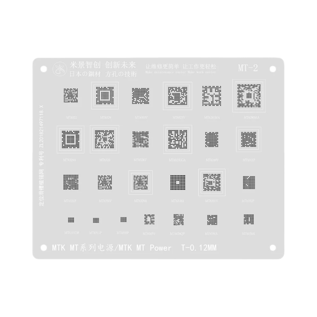 STENCIL MIJING MT-2 (شبلنه)
