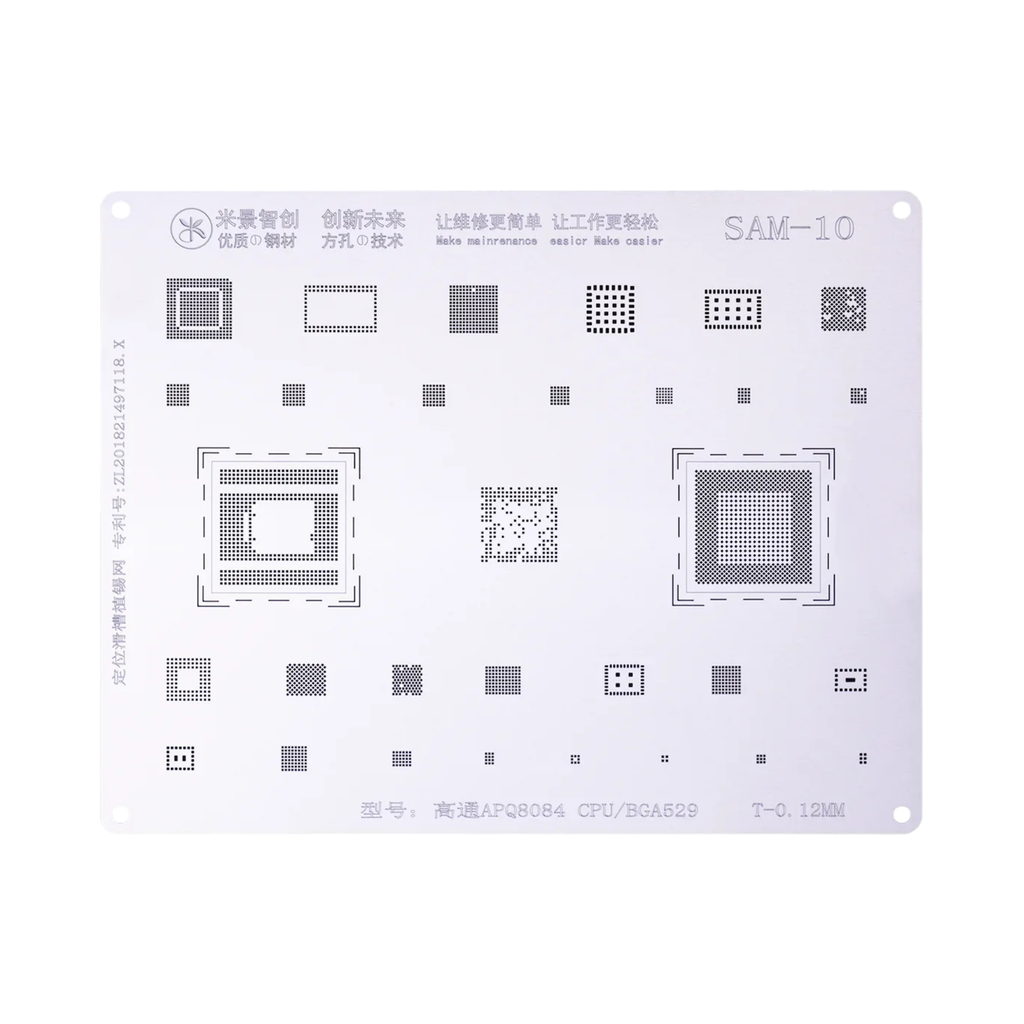 STENCIL MIJING SAM-10 (شبلنه)