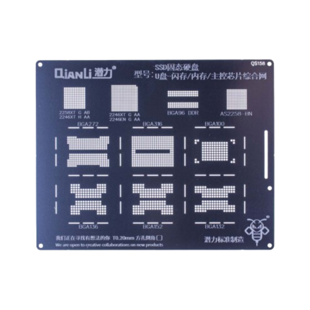 STENCIL QIANLI BUMBLEBEE ANDROID MAC SSD(شبلنه)